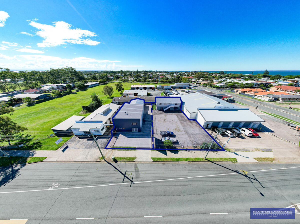 INDUSTRIAL WAREHOUSE WITH HARDSTAND AND TWO STOREY OFFICE, REDCLIFFE