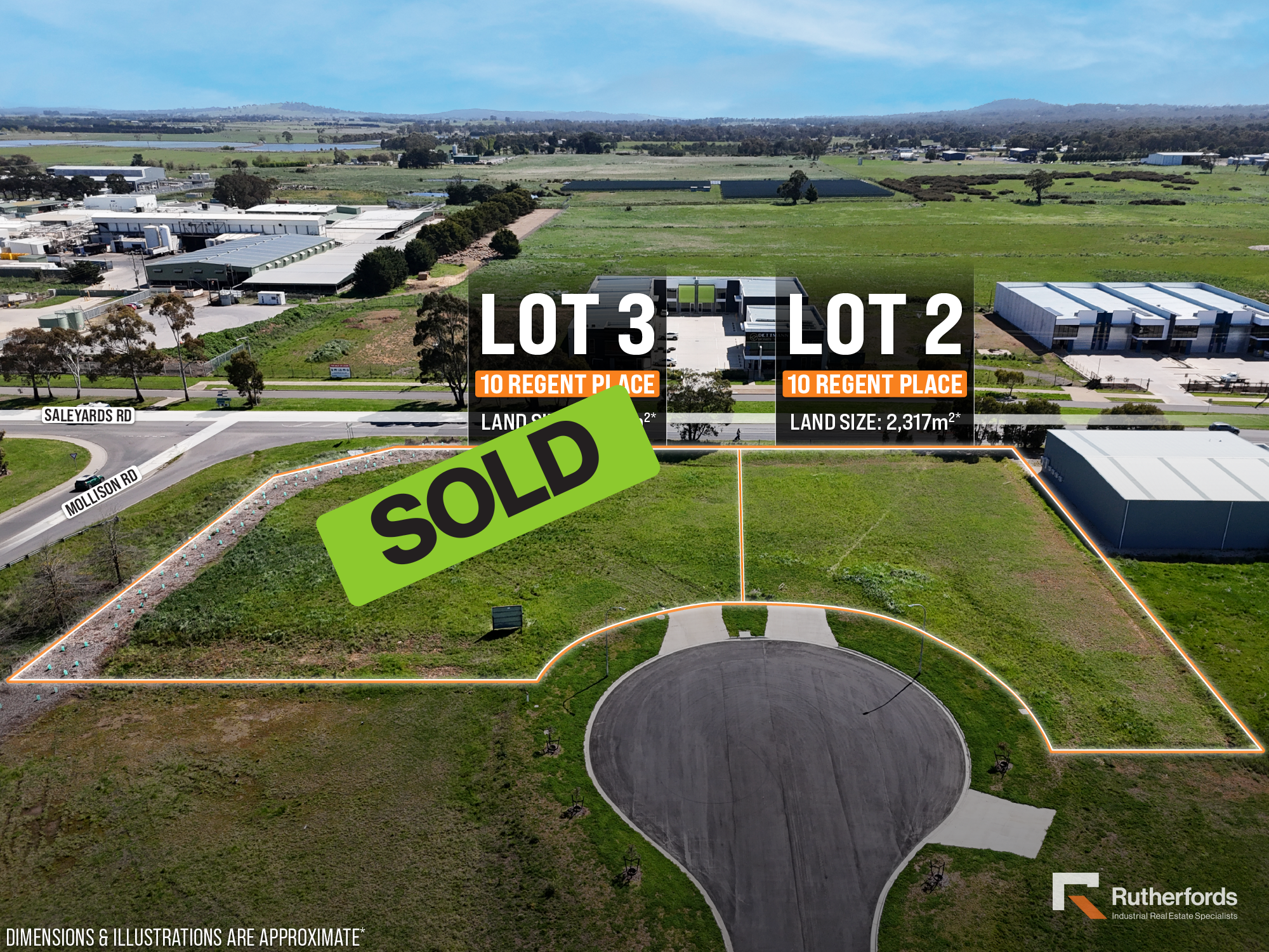 Lot 2 & Lot 3/10 Regent Place, Kyneton For Sale by Rutherfords Real Estate