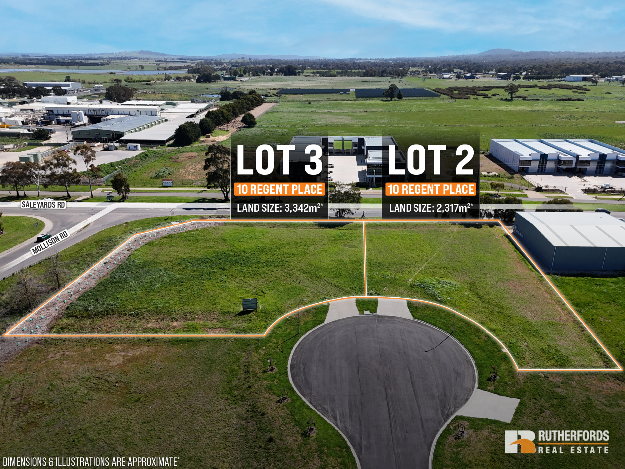 Lot 2 & Lot 3/10 Regent Place, Kyneton For Sale by Rutherfords Real Estate