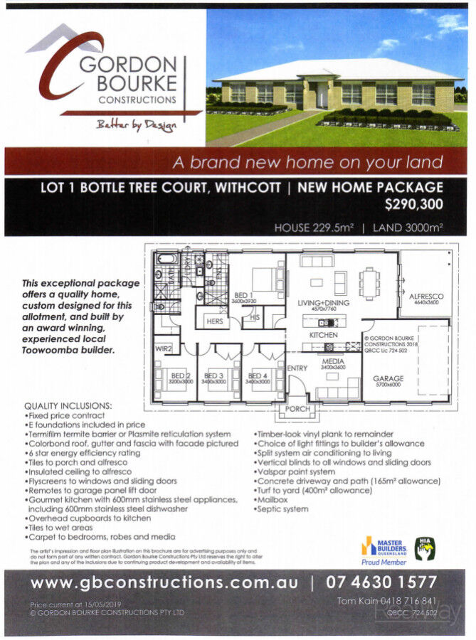 Lot 1 Bottle Tree Court, Withcott QLD 4352, Withcott - Thumbnail 4