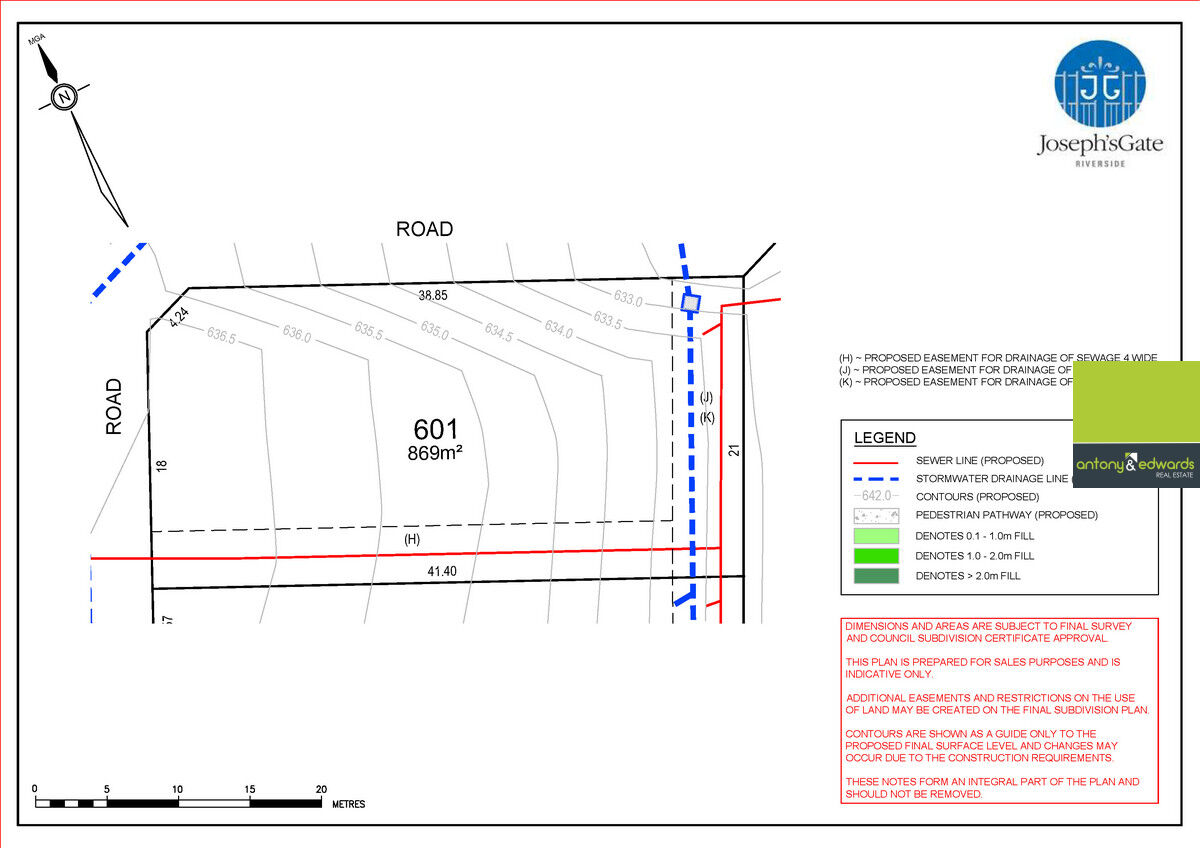 Lot 601 / 1 Rosarii Place at Joseph's Gate, Goulburn NSW 2580, Goulburn - Thumbnail 2