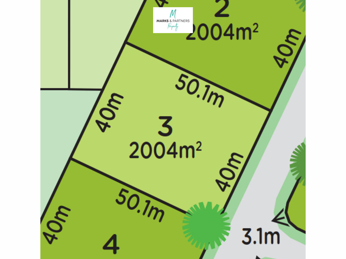 Near level, 2000sqm block with 40m frontage