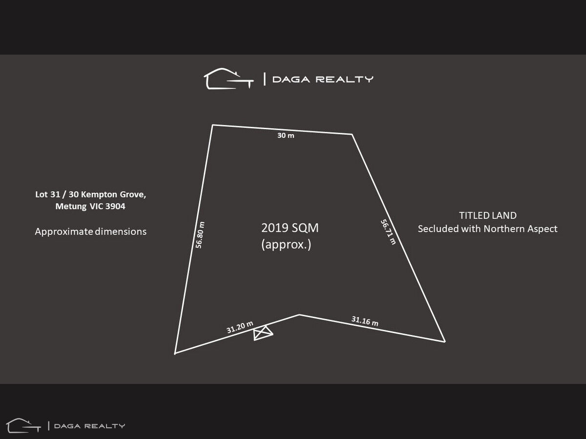 Half an Acre titled land Close to the Metung Hot Springs Daga Realty