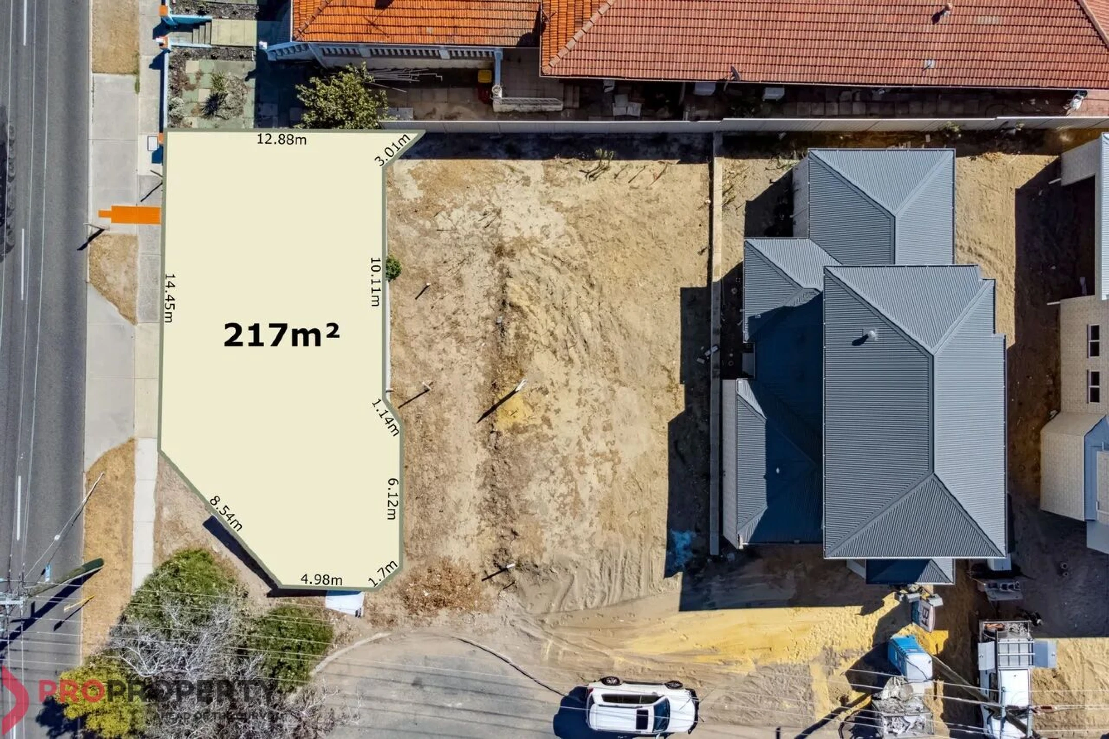 Property enquiry form background image