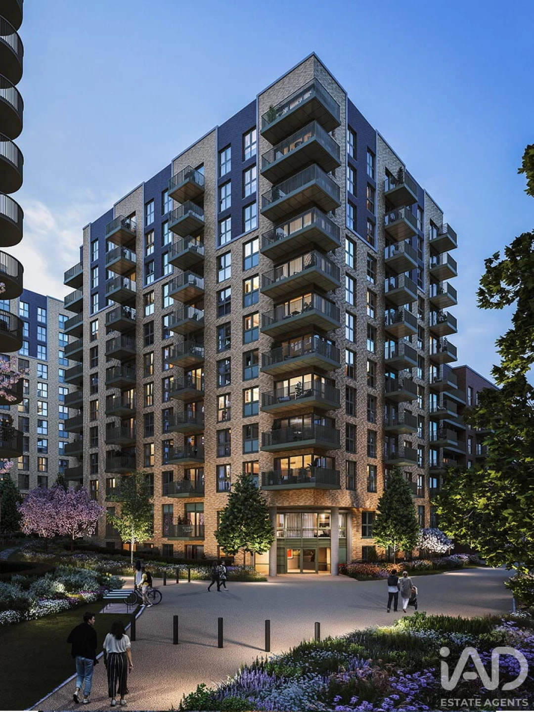 Property enquiry form background image