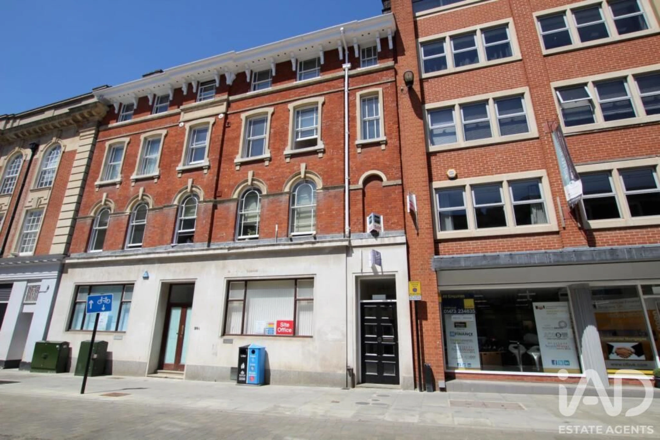 Property enquiry form background image