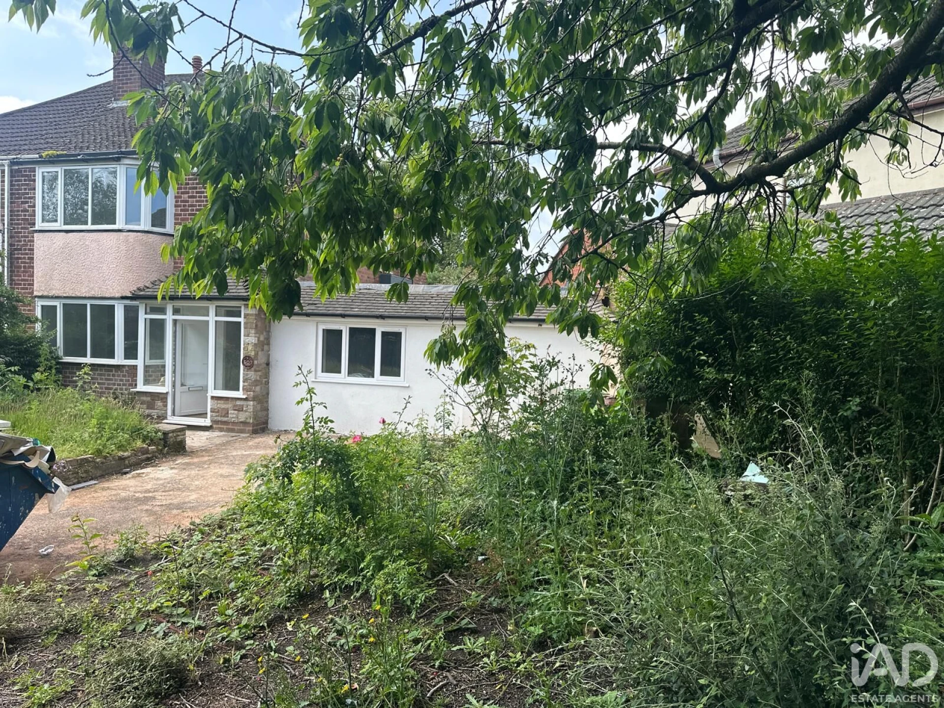 Property enquiry form background image