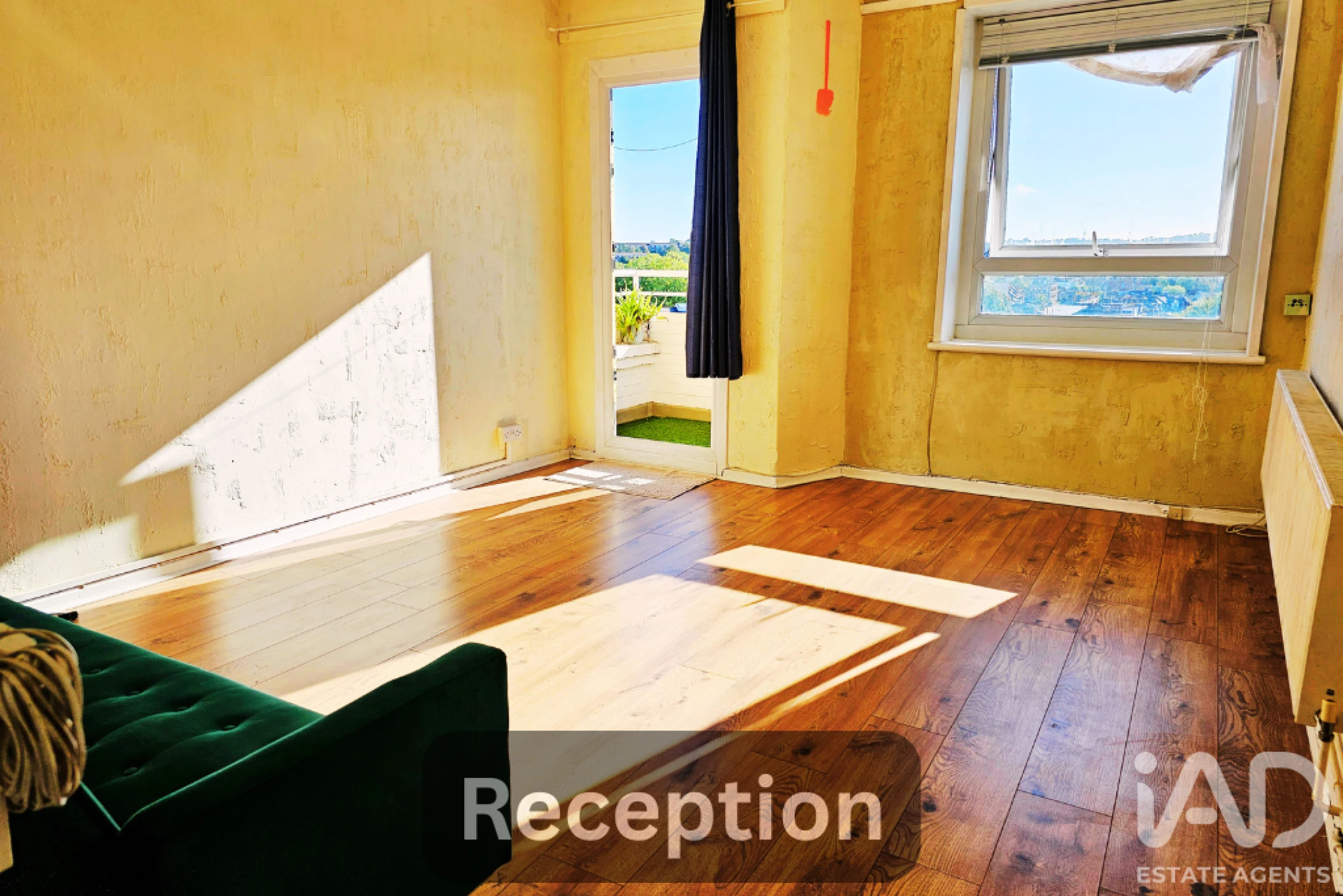 Property enquiry form background image