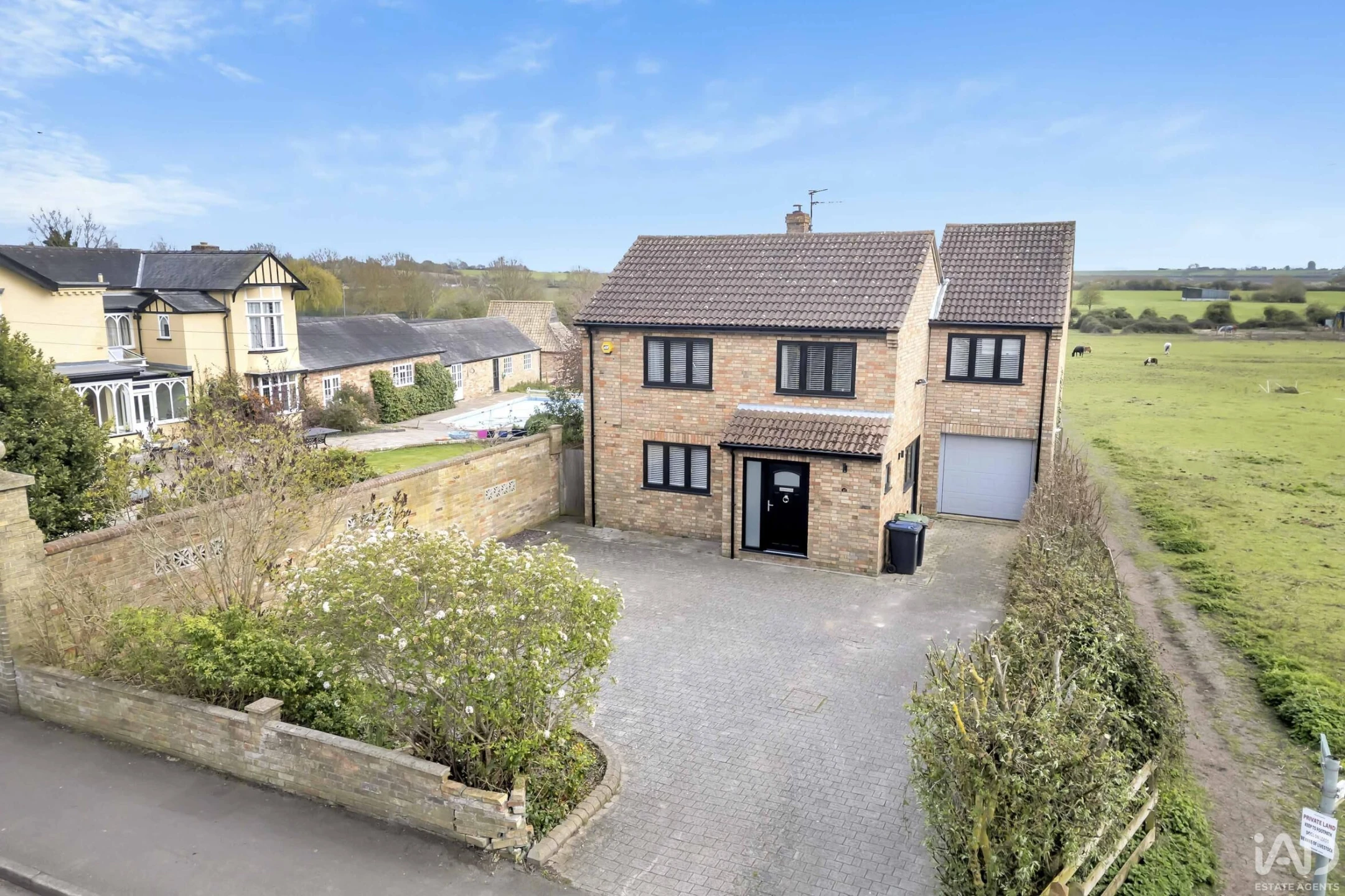 Property enquiry form background image