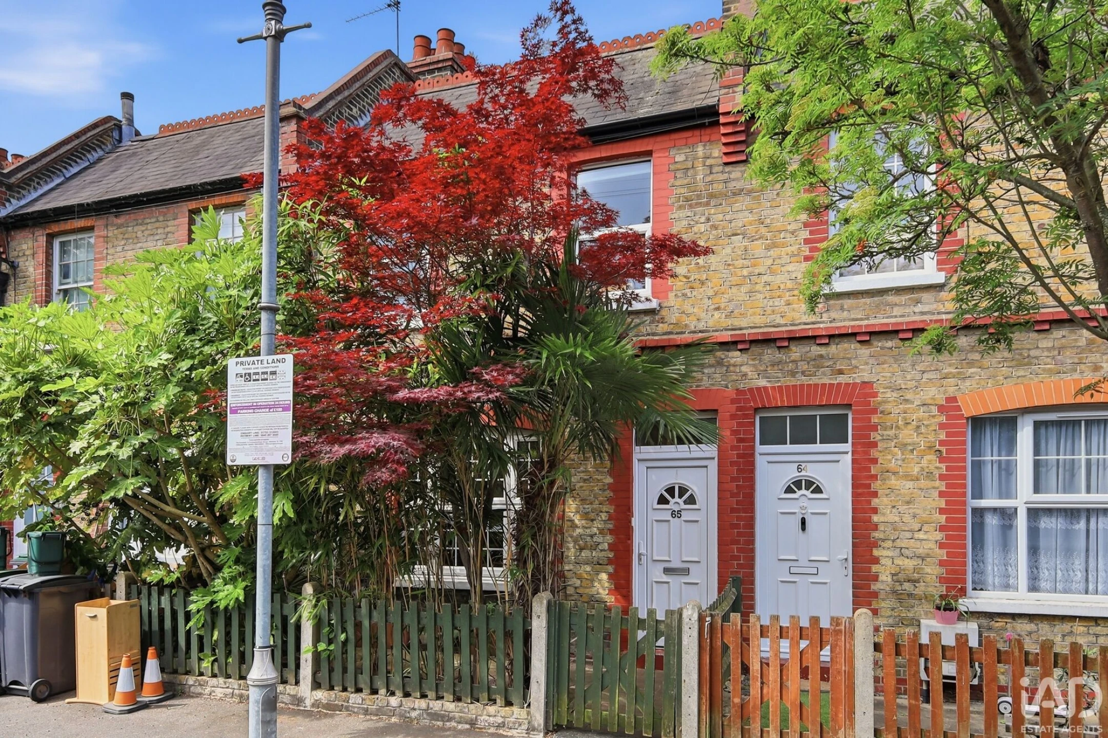 Property enquiry form background image