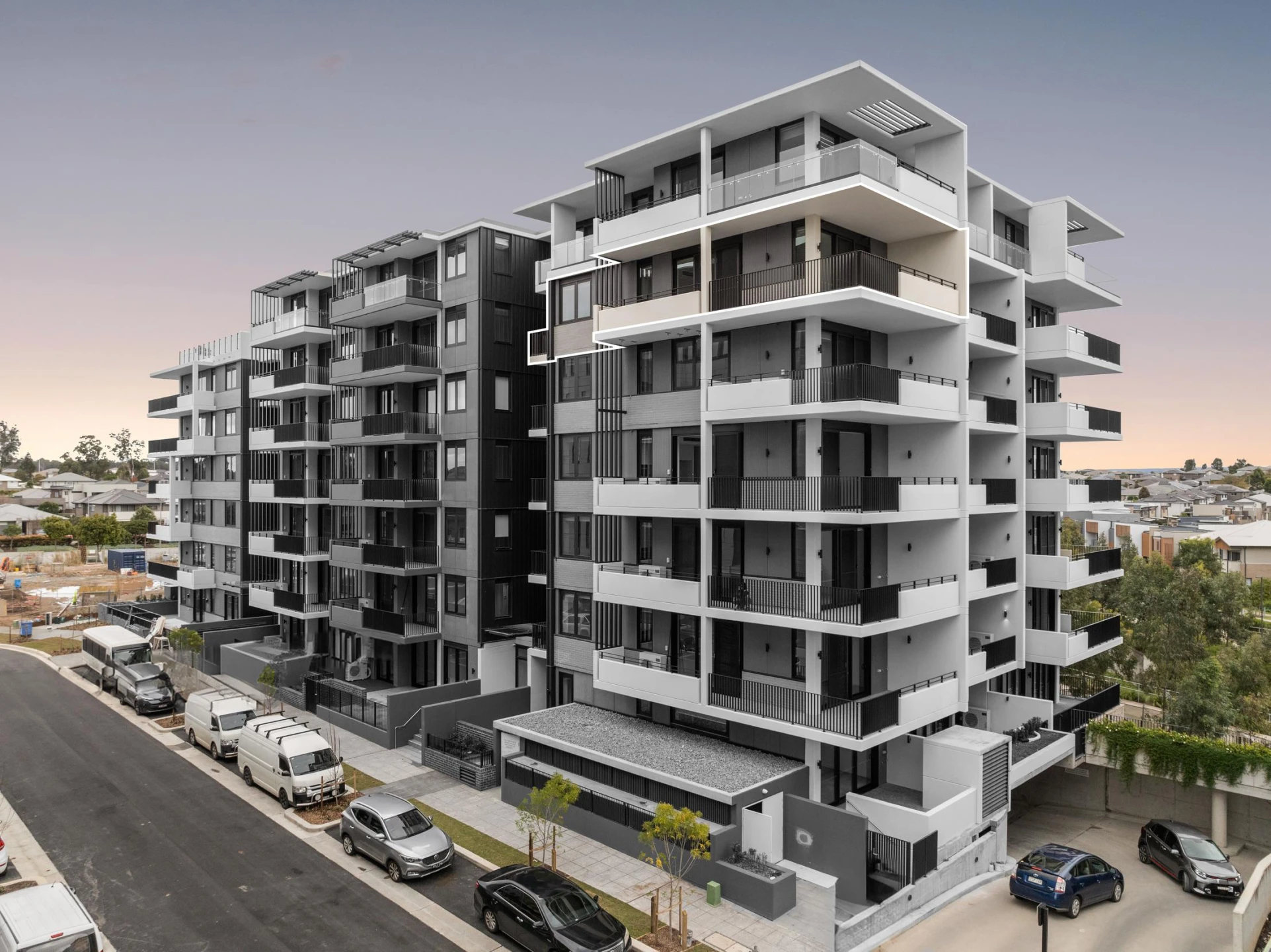 Property enquiry form background image