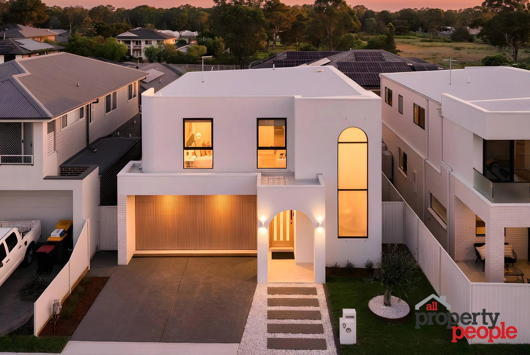 Property enquiry form background image