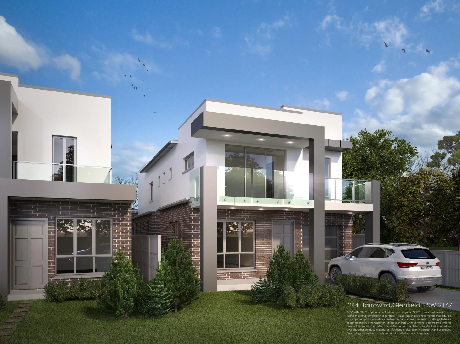 Property enquiry form background image