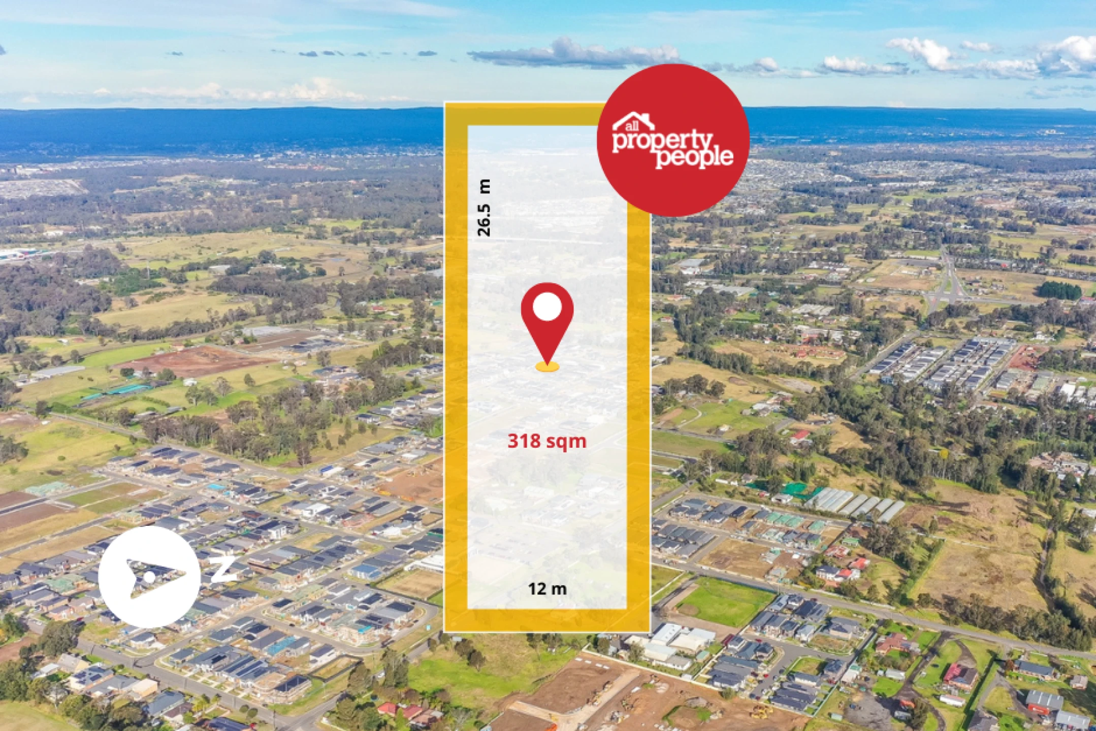Property enquiry form background image