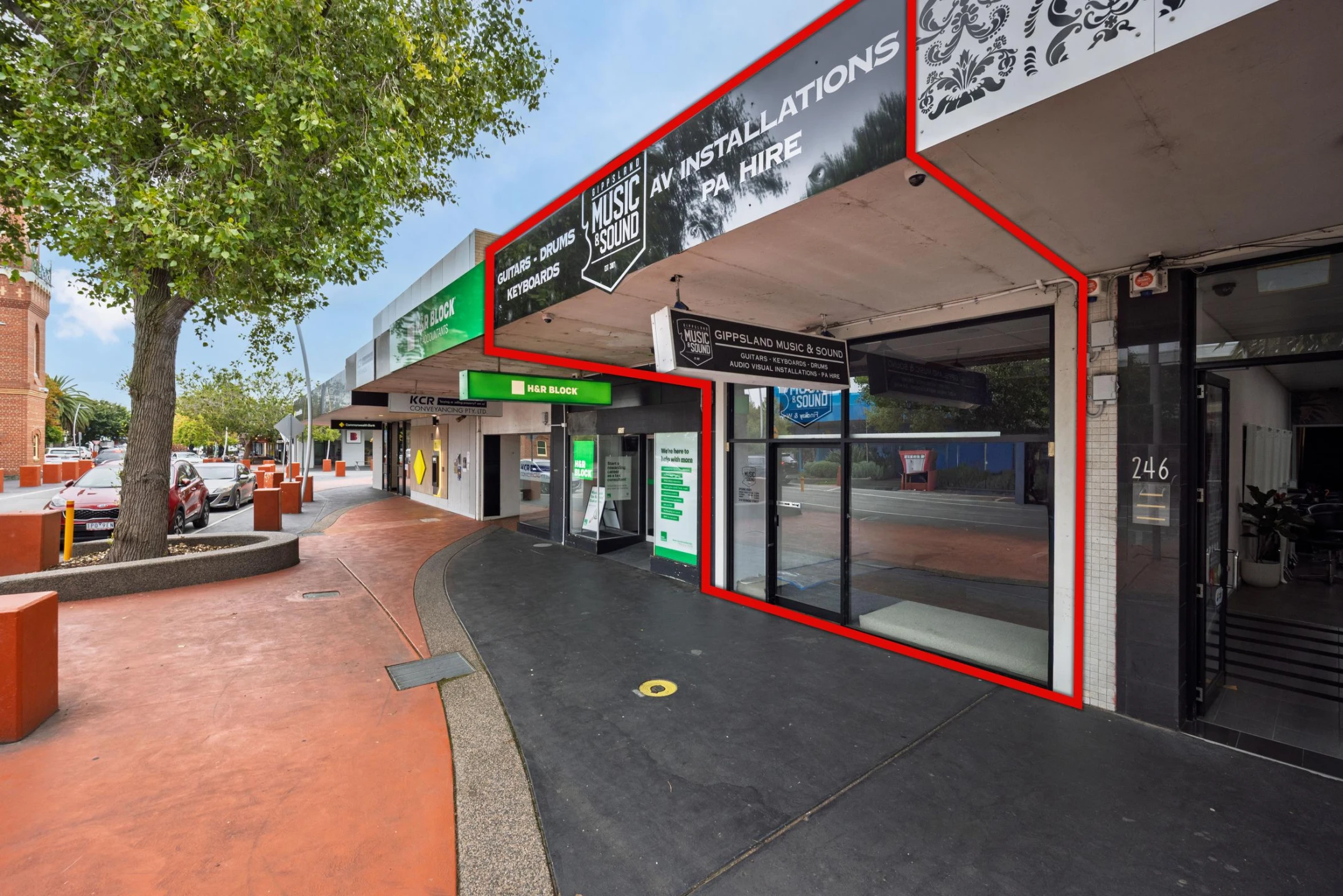 Property enquiry form background image