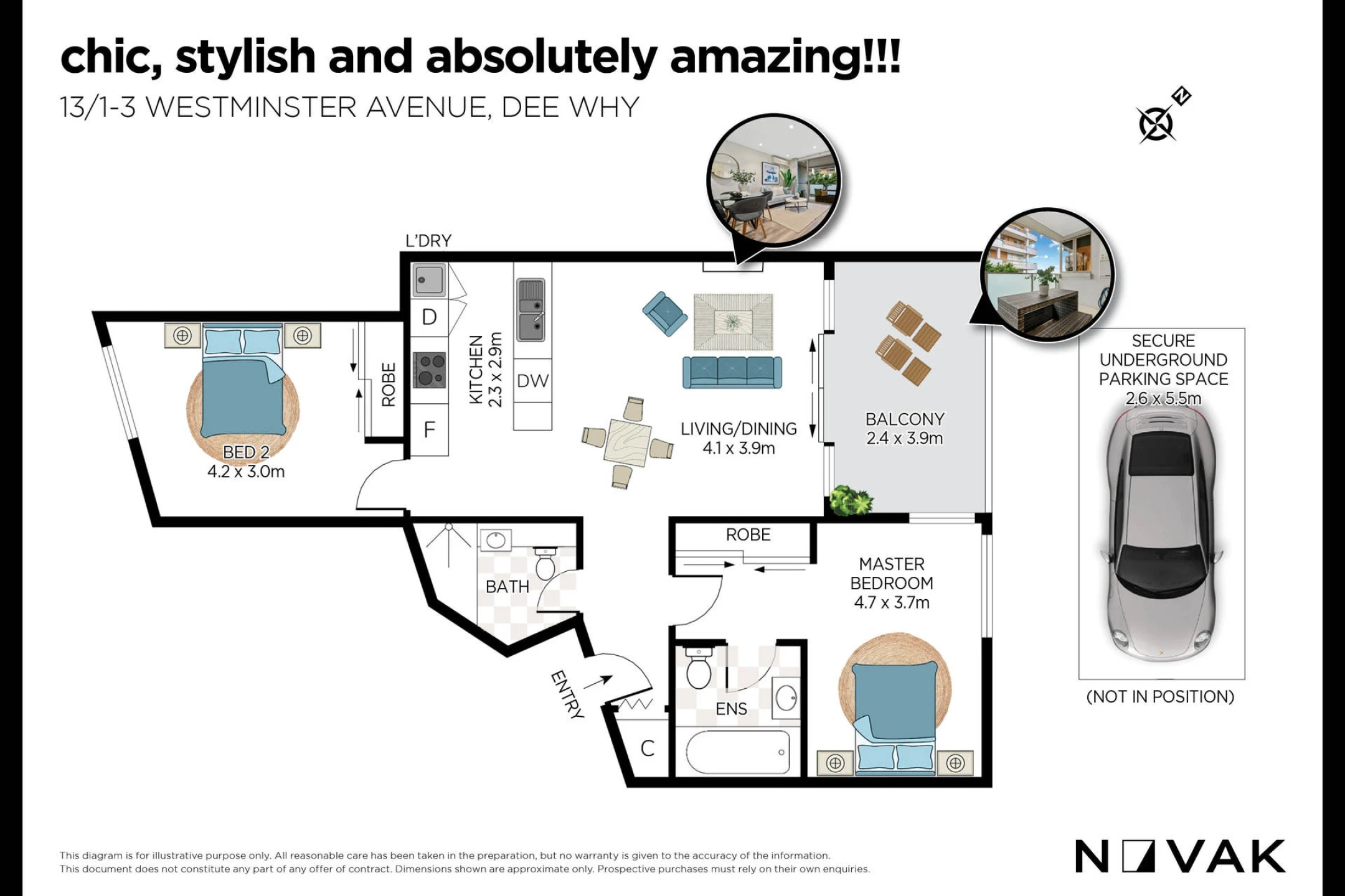 13 / 1-3 Westminster Avenue, Dee Why NSW 2099, Dee Why - Thumbnail 3