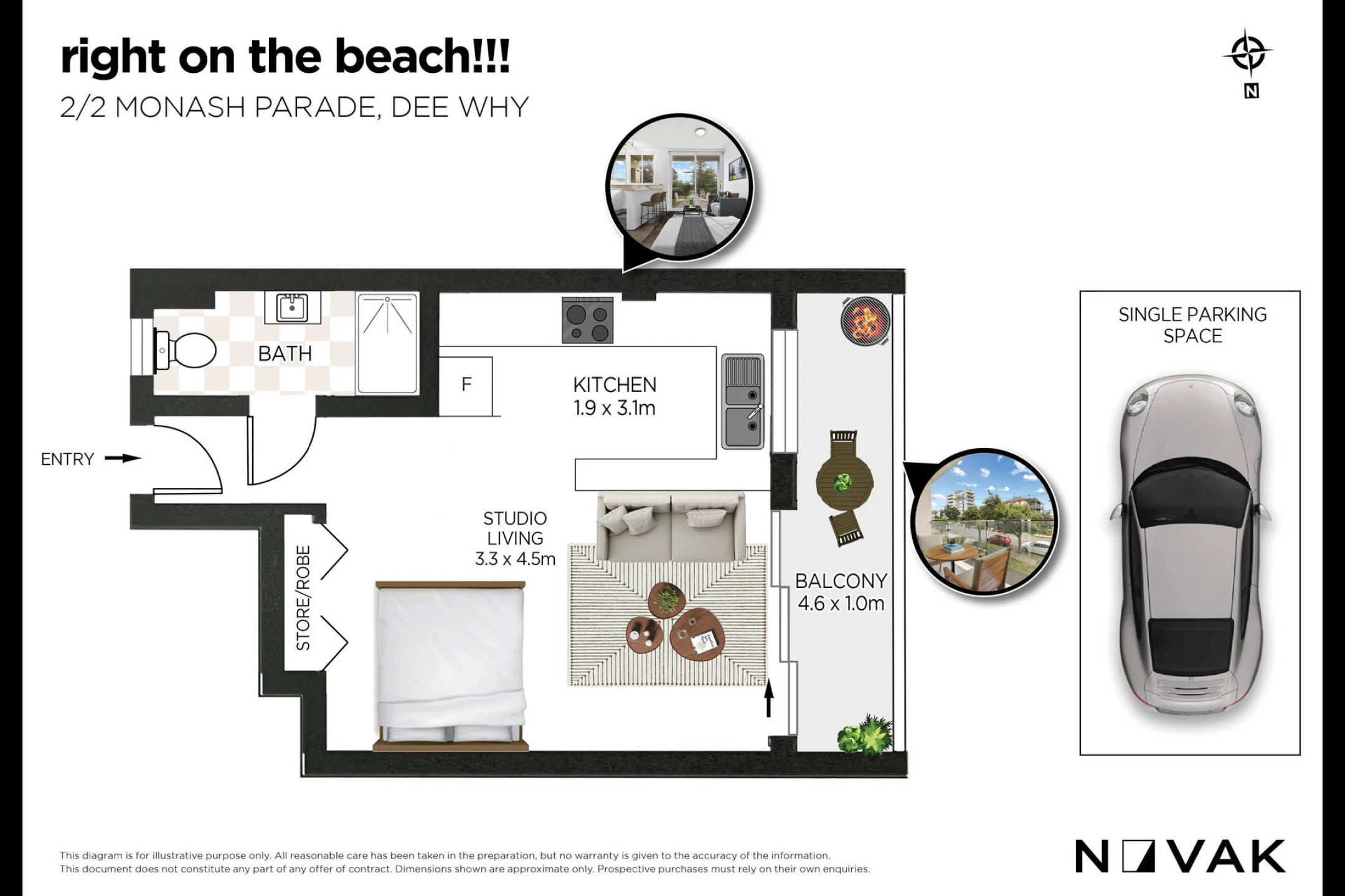 2 / 2 Monash Parade, Dee Why NSW 2099, Dee Why - Thumbnail 3