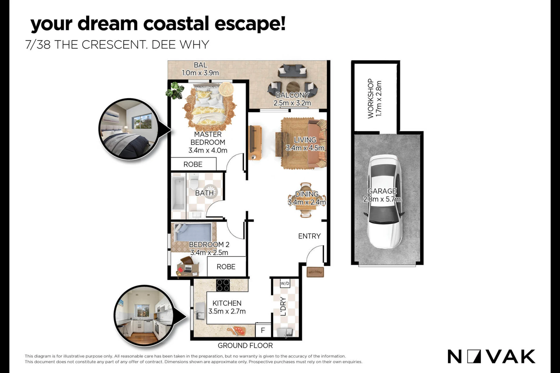 7 / 38 The Crescent, Dee Why NSW 2099, Dee Why - Thumbnail 3