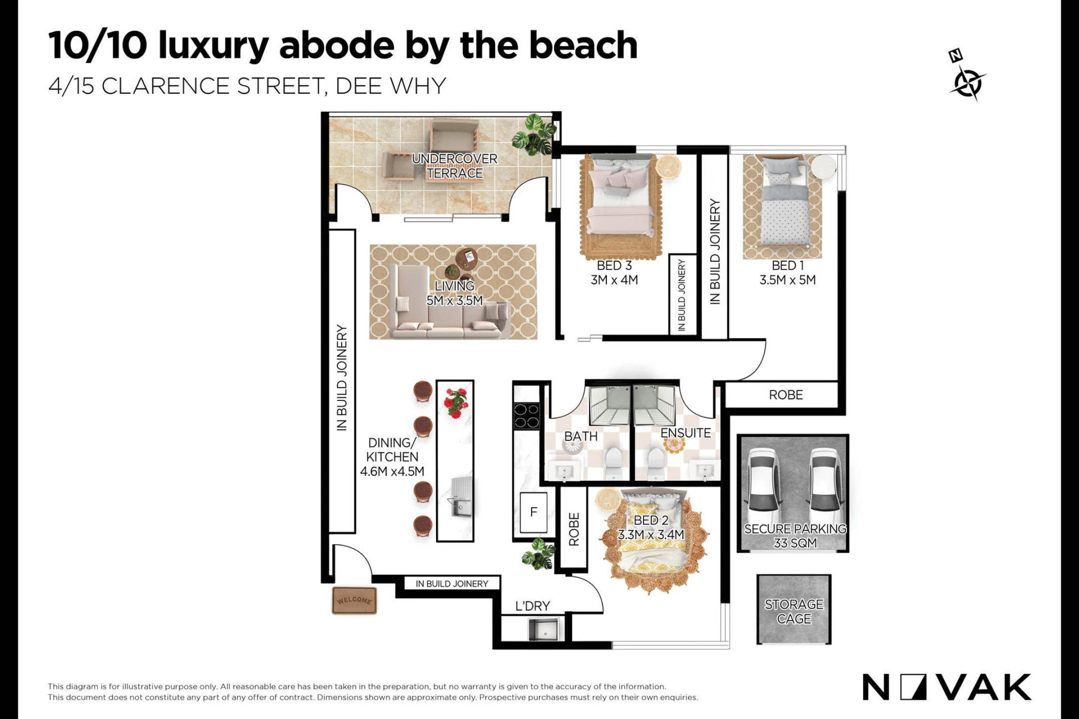 4 / 15 Clarence Avenue, Dee Why NSW 2099, Dee Why - Thumbnail 3