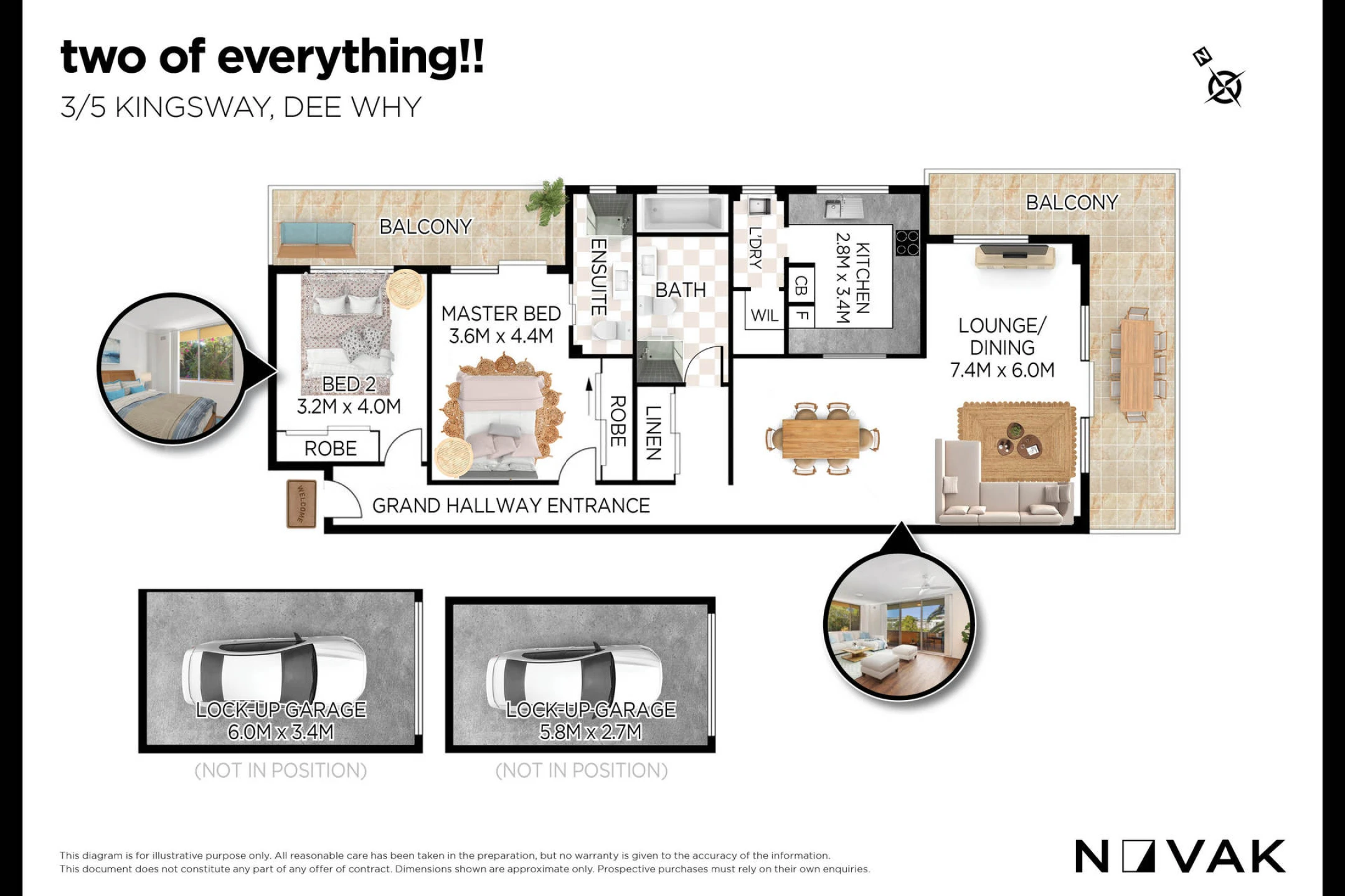 3 / 5 Kingsway, Dee Why NSW 2099, Dee Why - Thumbnail 3