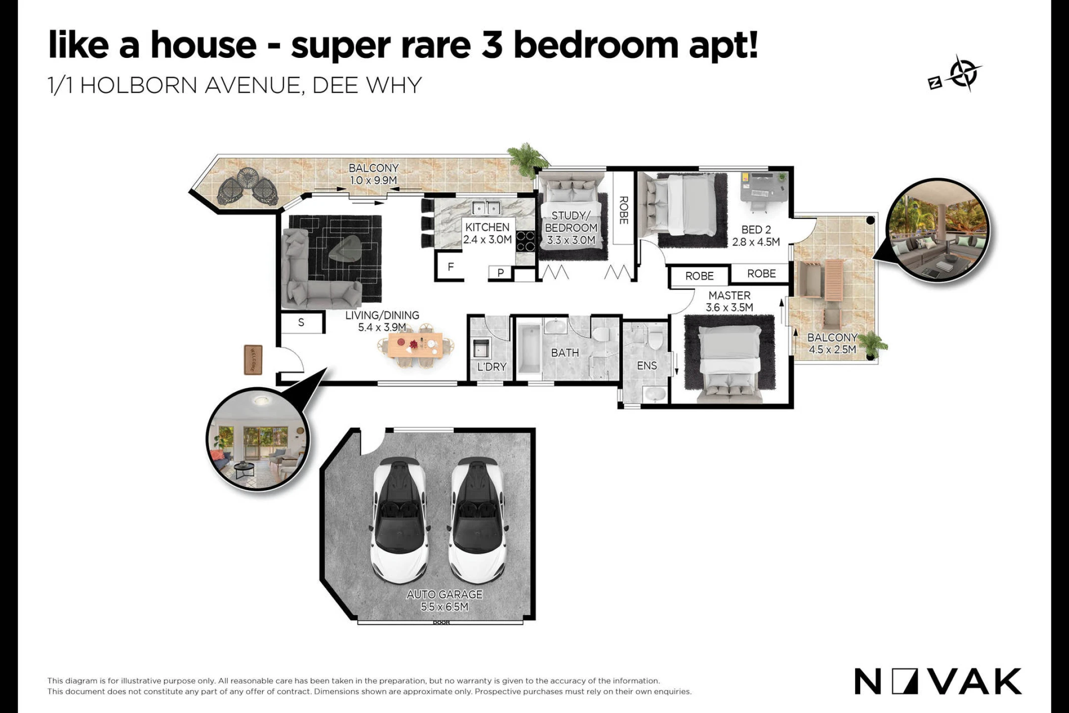 1 / 1 Holborn Avenue, Dee Why NSW 2099, Dee Why - Thumbnail 3