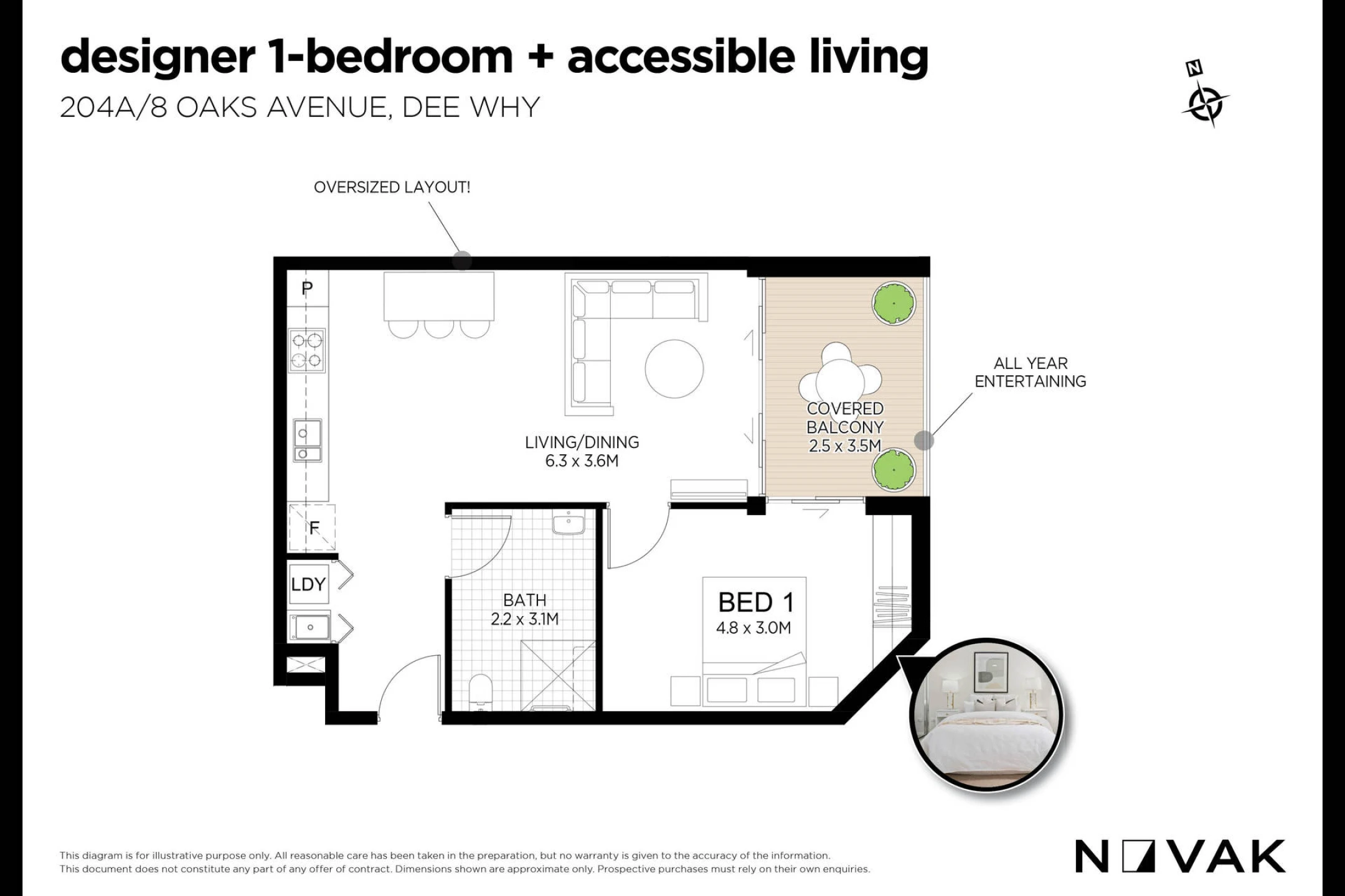 204a / 8 Oaks Avenue, Dee Why NSW 2099, Dee Why - Thumbnail 3