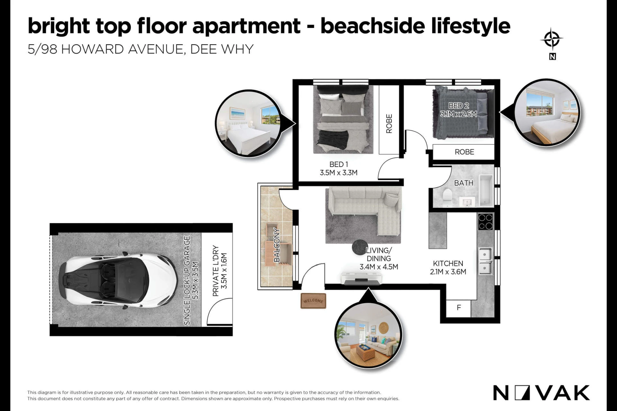 5 / 98 Howard Avenue, Dee Why NSW 2099, Dee Why - Thumbnail 3