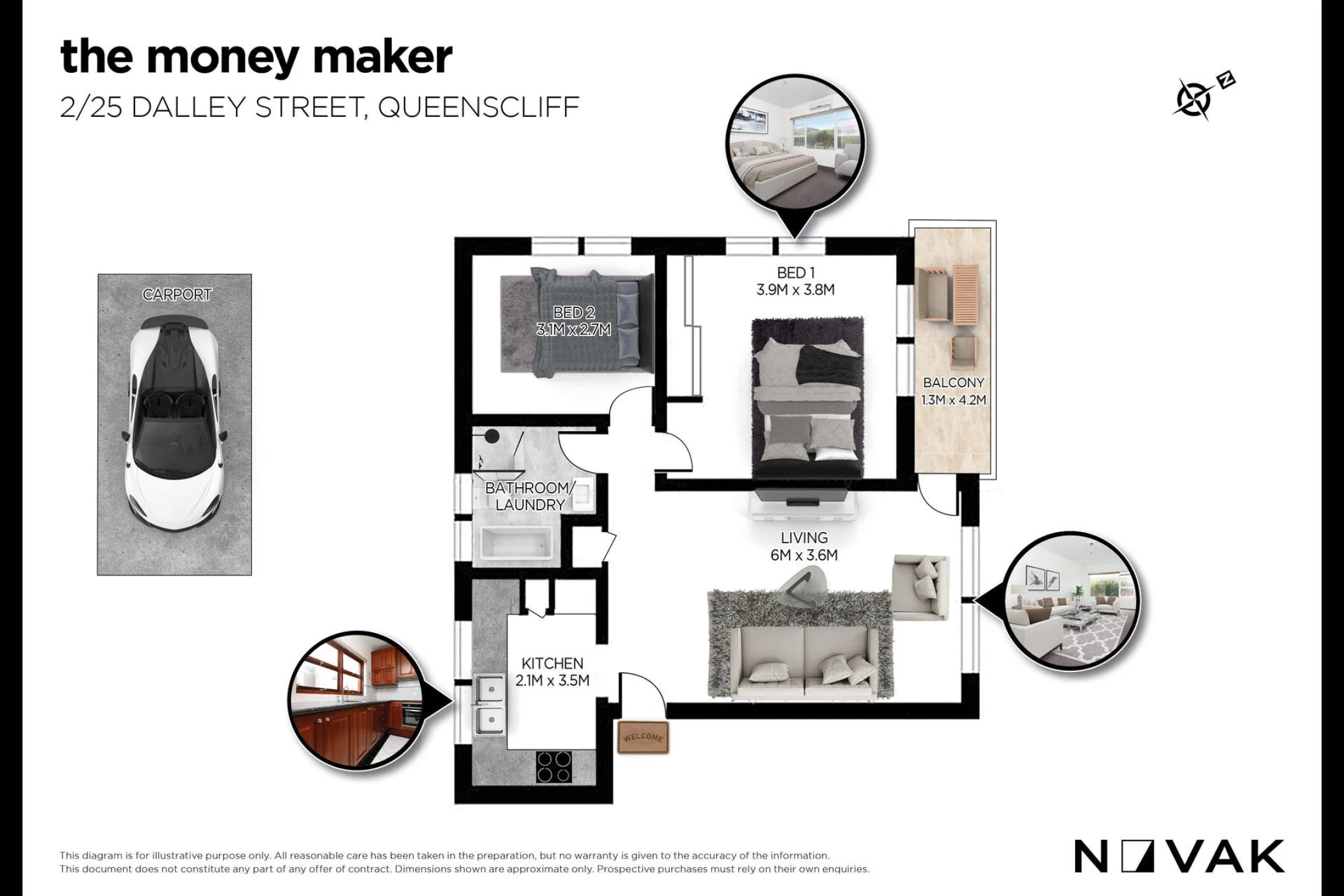 2 / 25 Dalley Street, Queenscliff NSW 2096, Queenscliff - Thumbnail 3