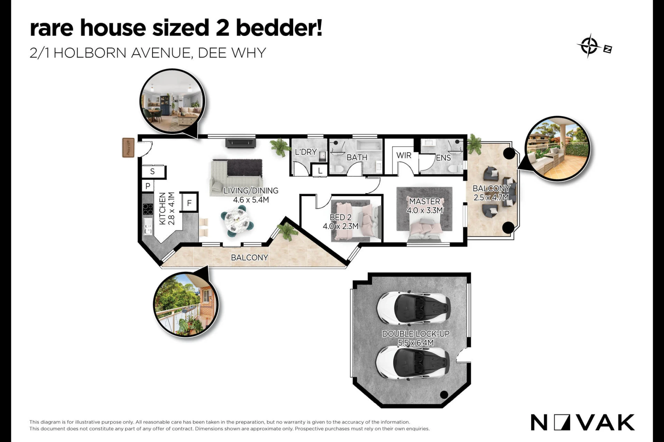 2 / 1 Holborn Avenue, Dee Why NSW 2099, Dee Why - Thumbnail 3