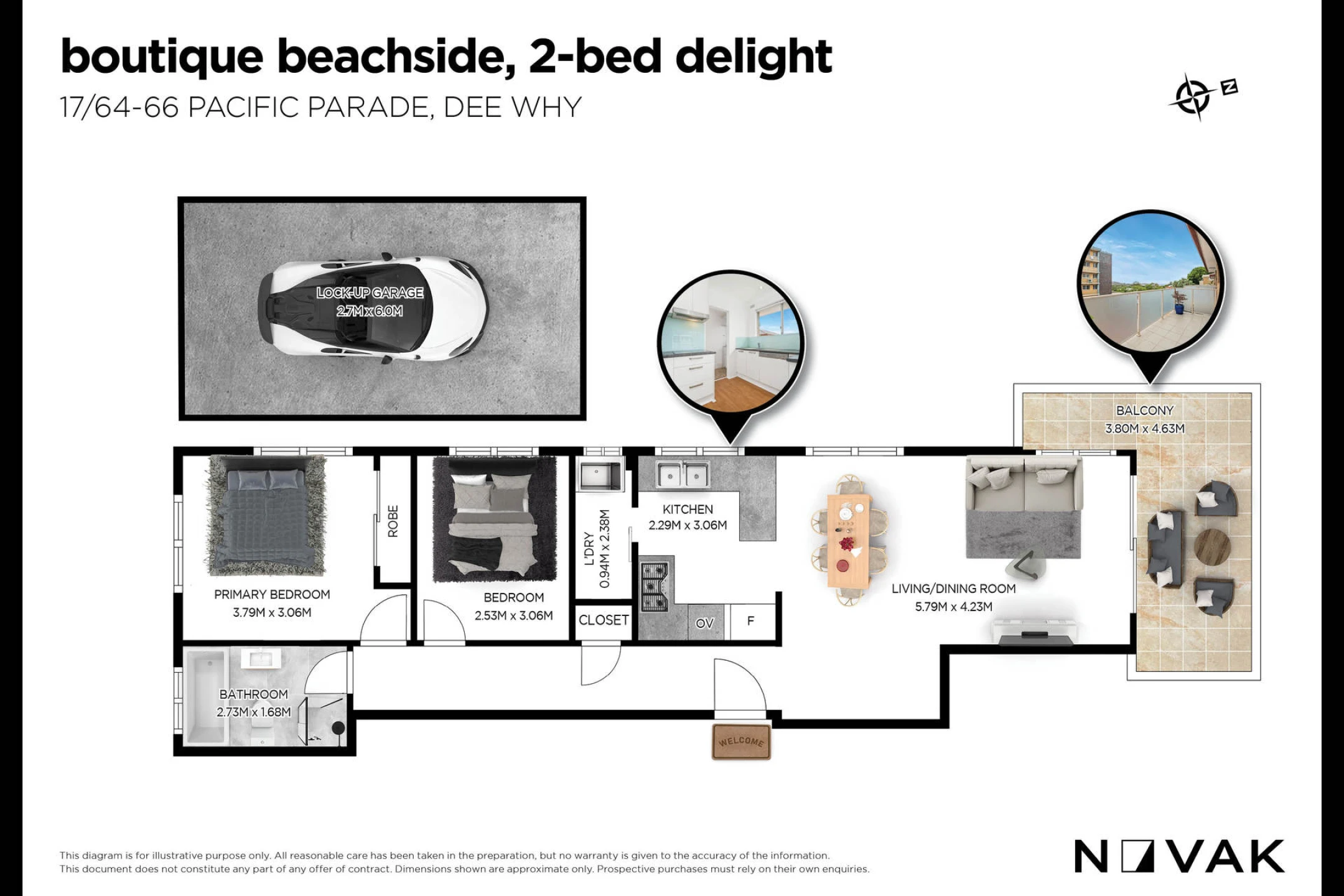 17 / 64 Pacific Parade, Dee Why NSW 2099, Dee Why - Thumbnail 3
