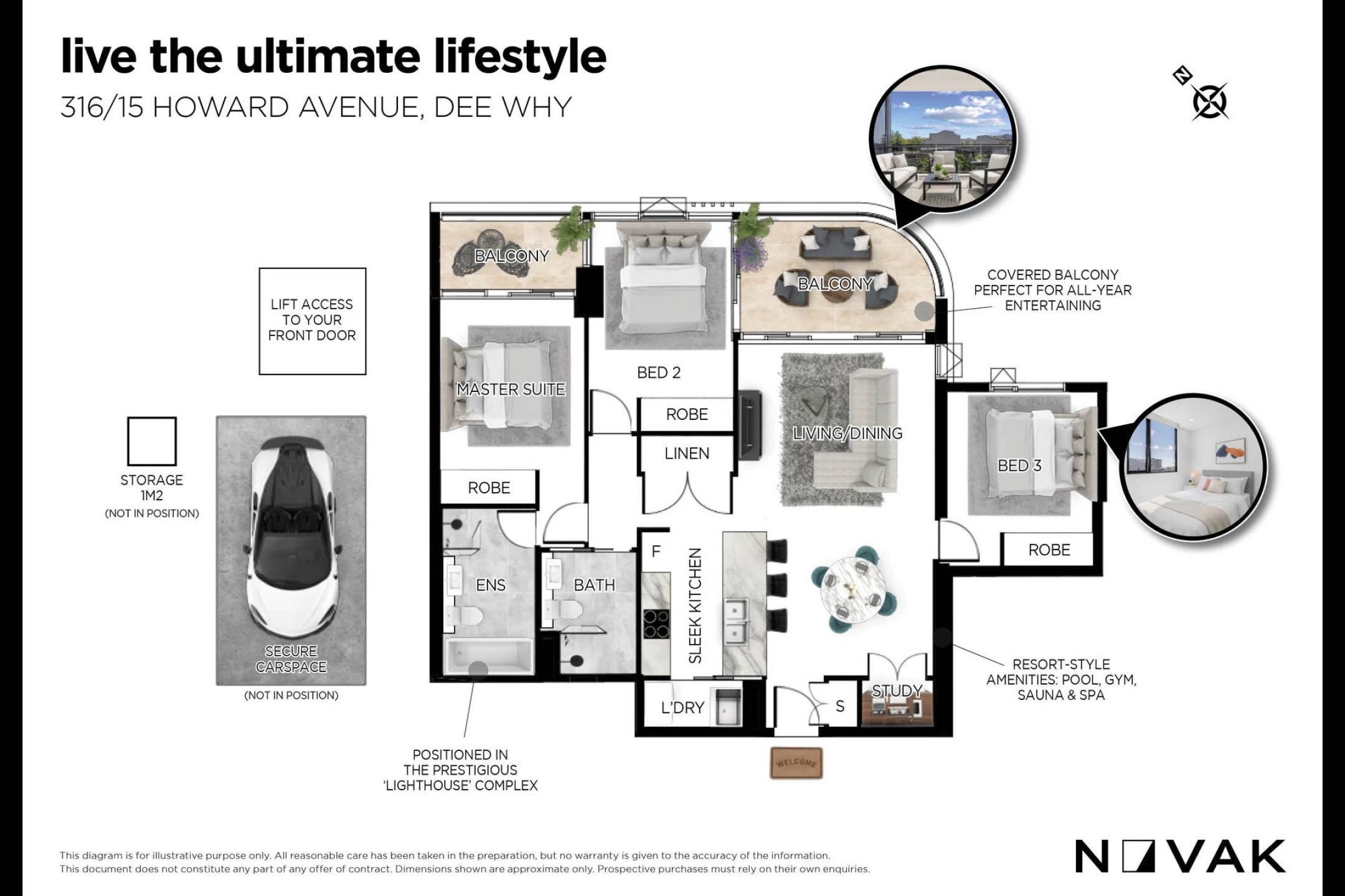 316 / 15 Howard Avenue, Dee Why NSW 2099, Dee Why - Thumbnail 3