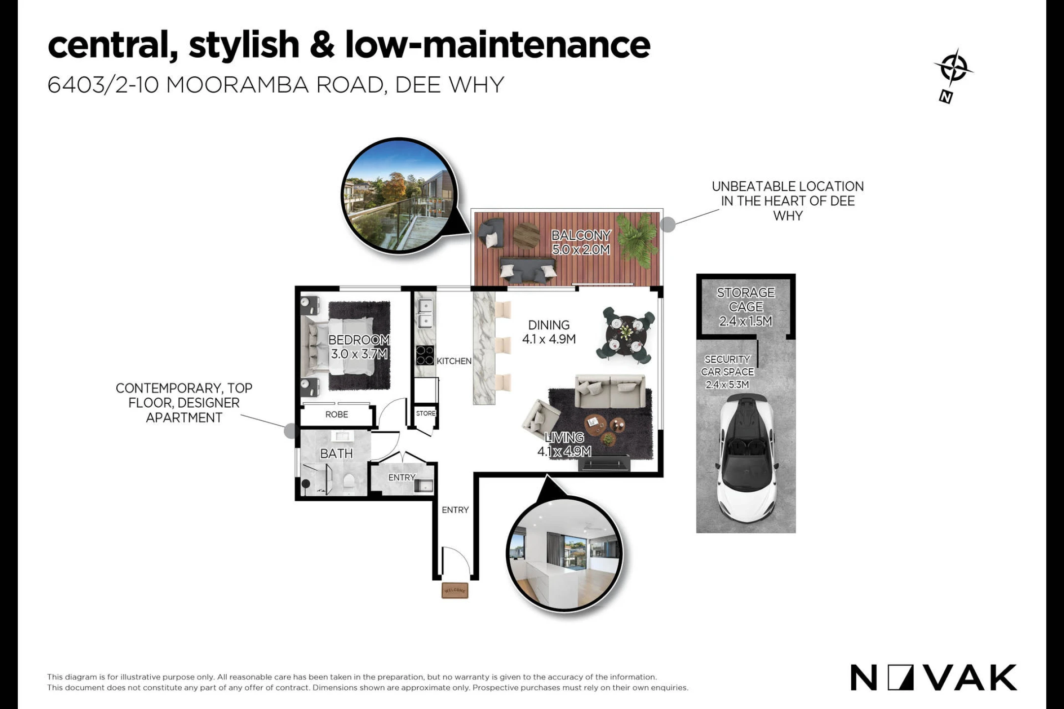 6403 / 2-10 Mooramba Road, Dee Why NSW 2099, Dee Why - Thumbnail 3