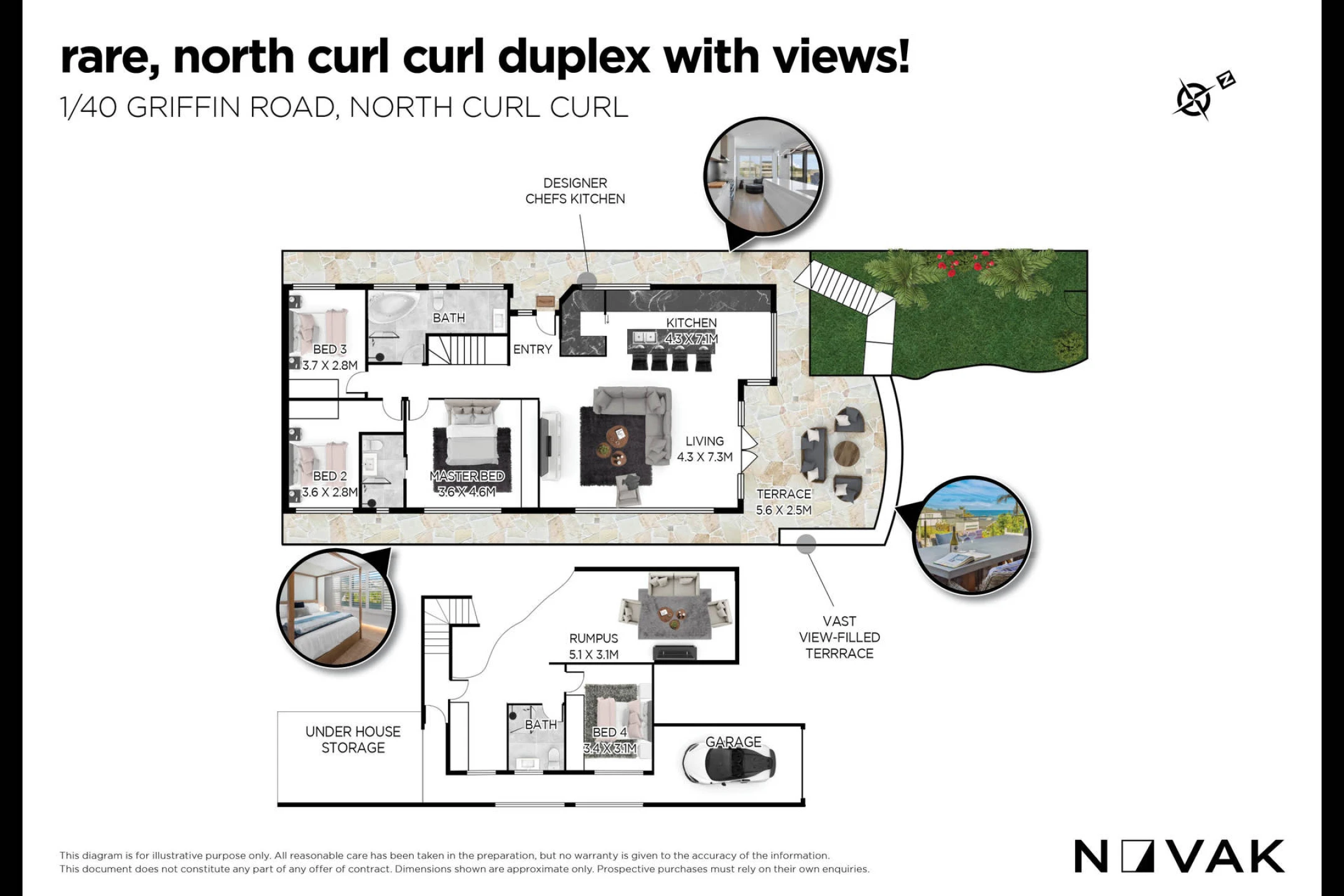 1 / 40 Griffin Road, North Curl Curl NSW 2099, North Curl Curl - Thumbnail 3
