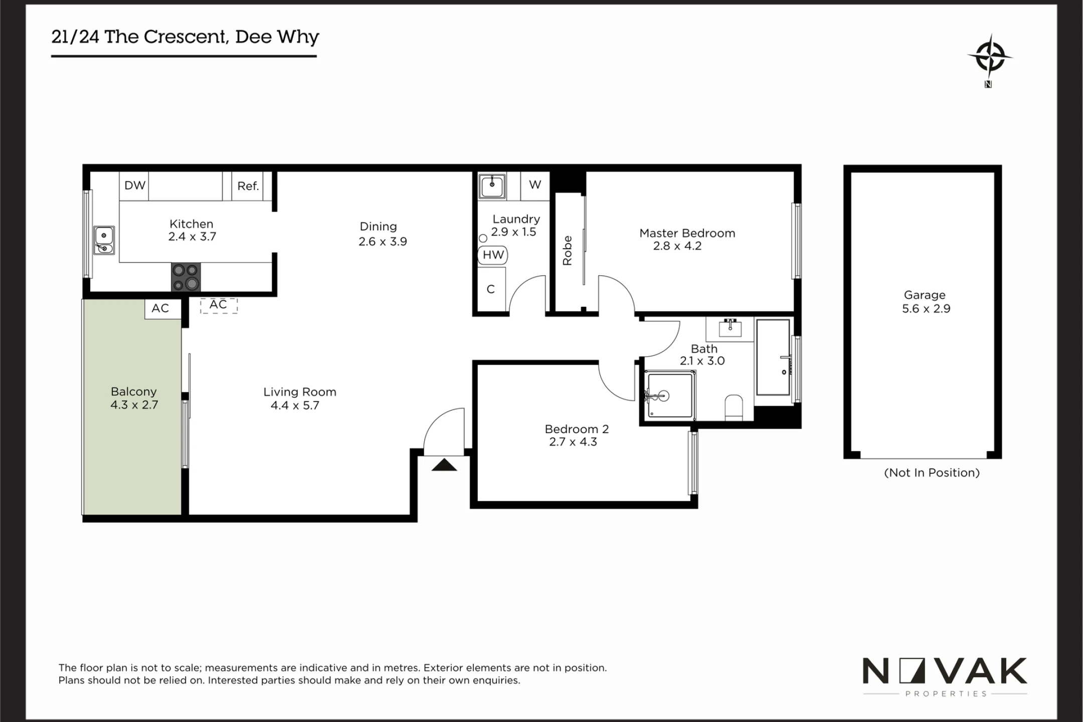 21 / 24 The Crescent, Dee Why NSW 2099, Dee Why - Thumbnail 3