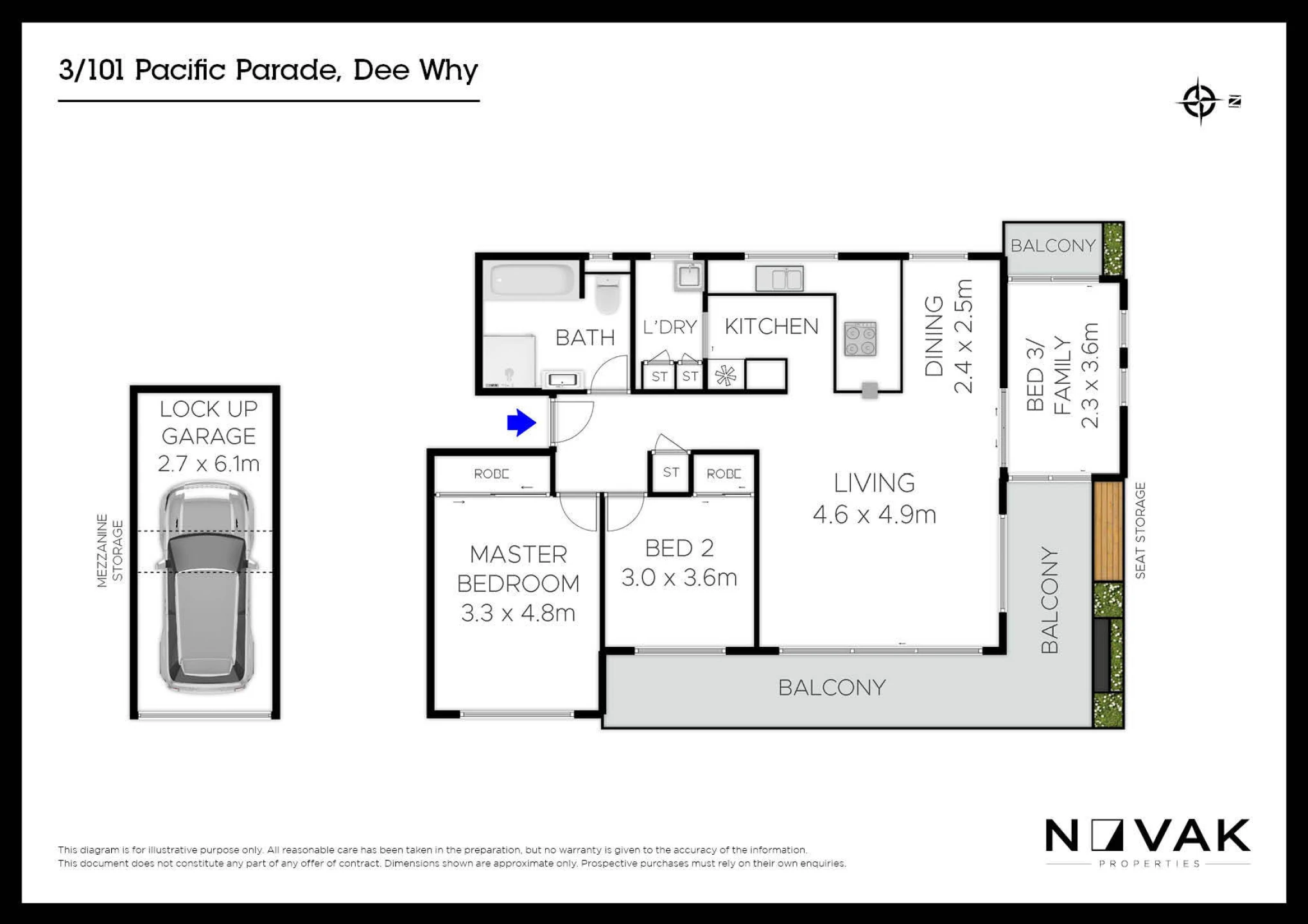 3 / 101 Pacific Parade, Dee Why NSW 2099, Dee Why - Thumbnail 3