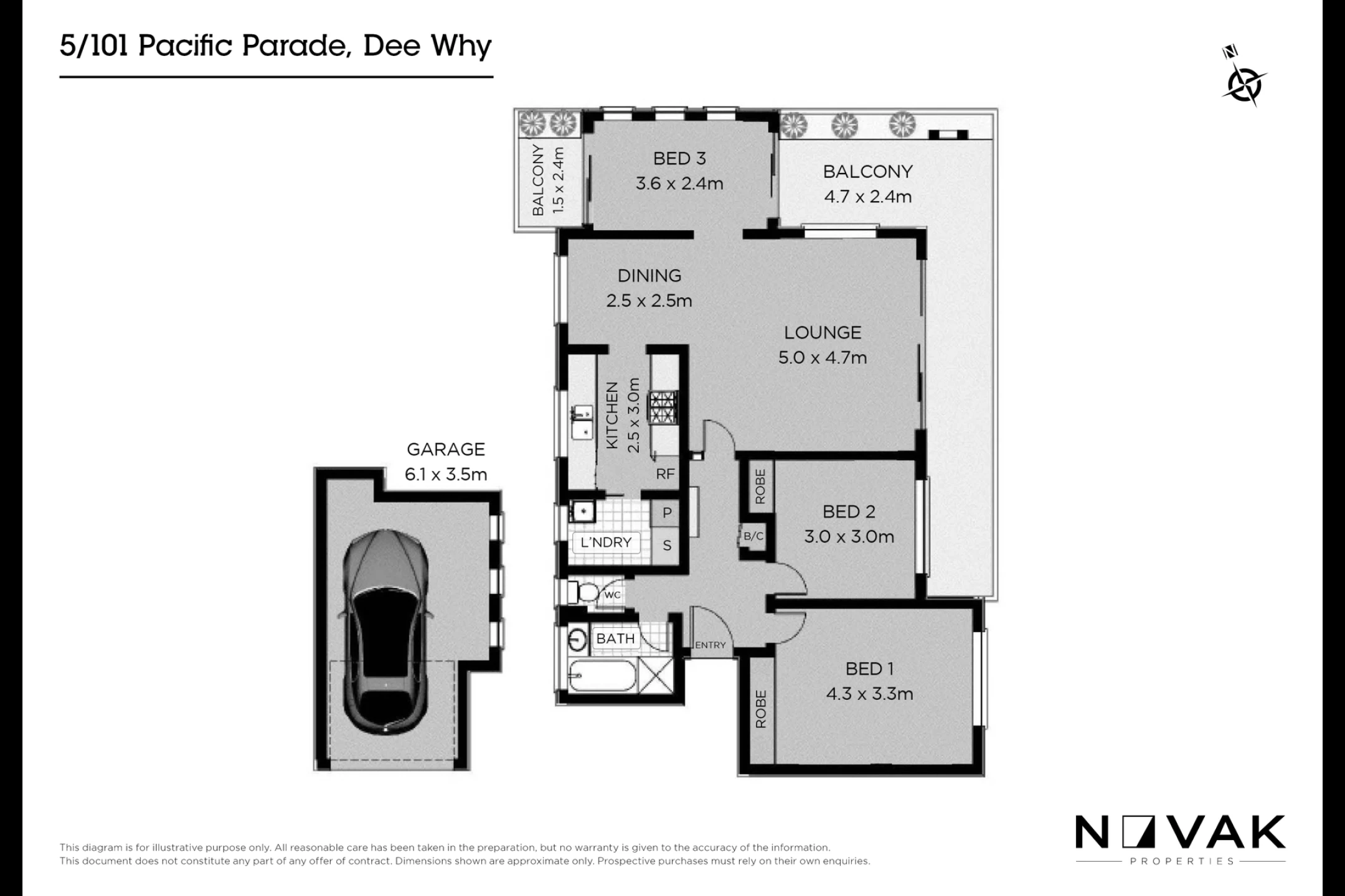 5 / 101 Pacific Parade, Dee Why NSW 2099, Dee Why - Thumbnail 3