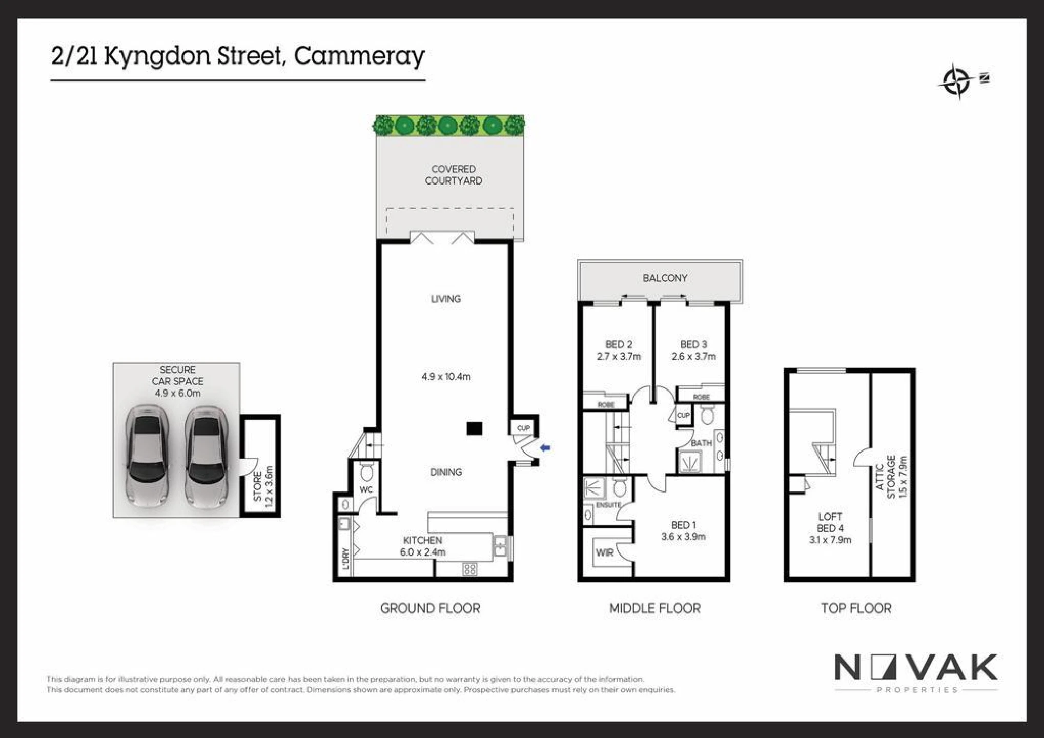 2 / 21-23 Kyngdon Street, Cammeray NSW 2062, Cammeray - Thumbnail 3