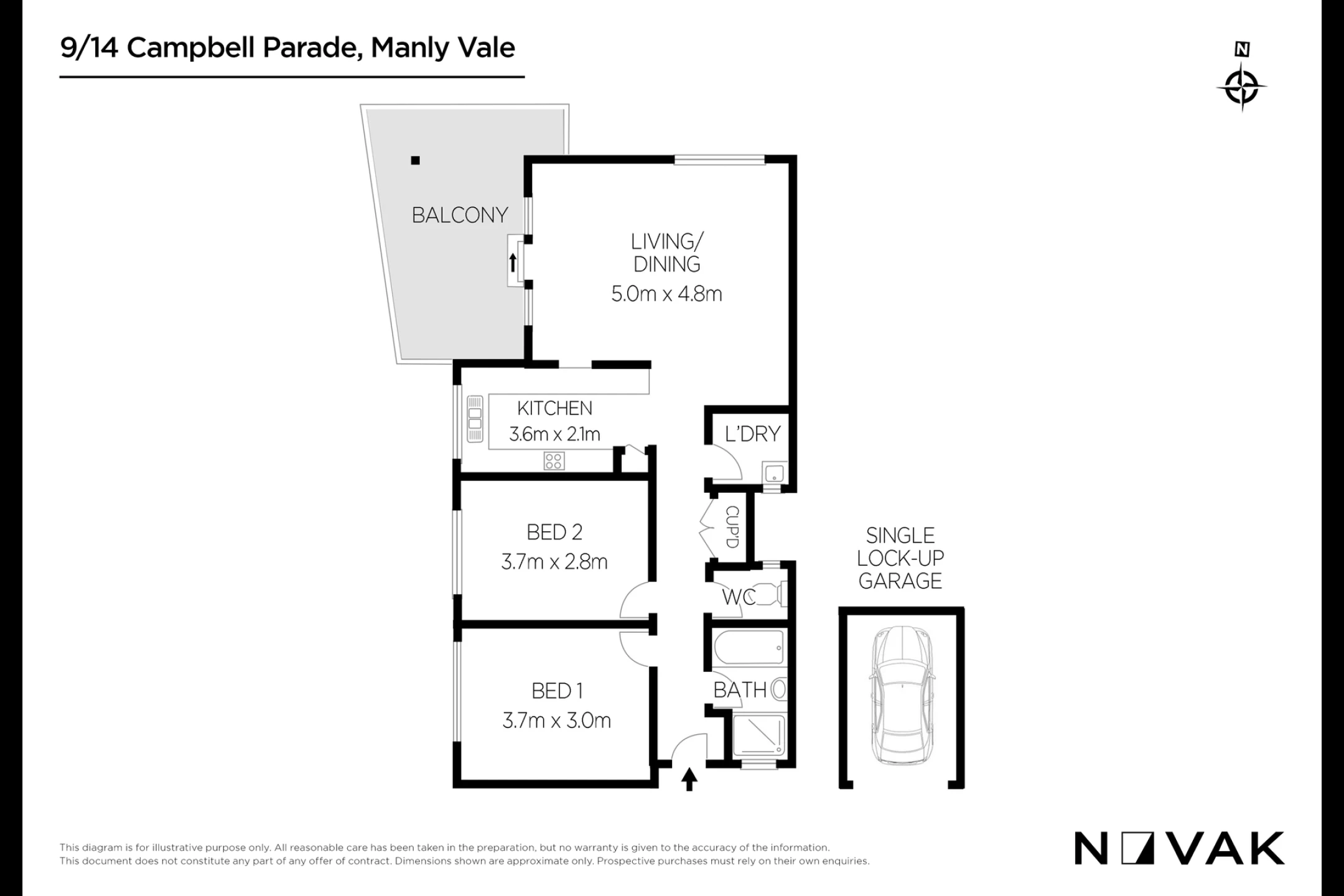 9 / 14 Campbell Parade, Manly Vale NSW 2093, Manly Vale - Thumbnail 3