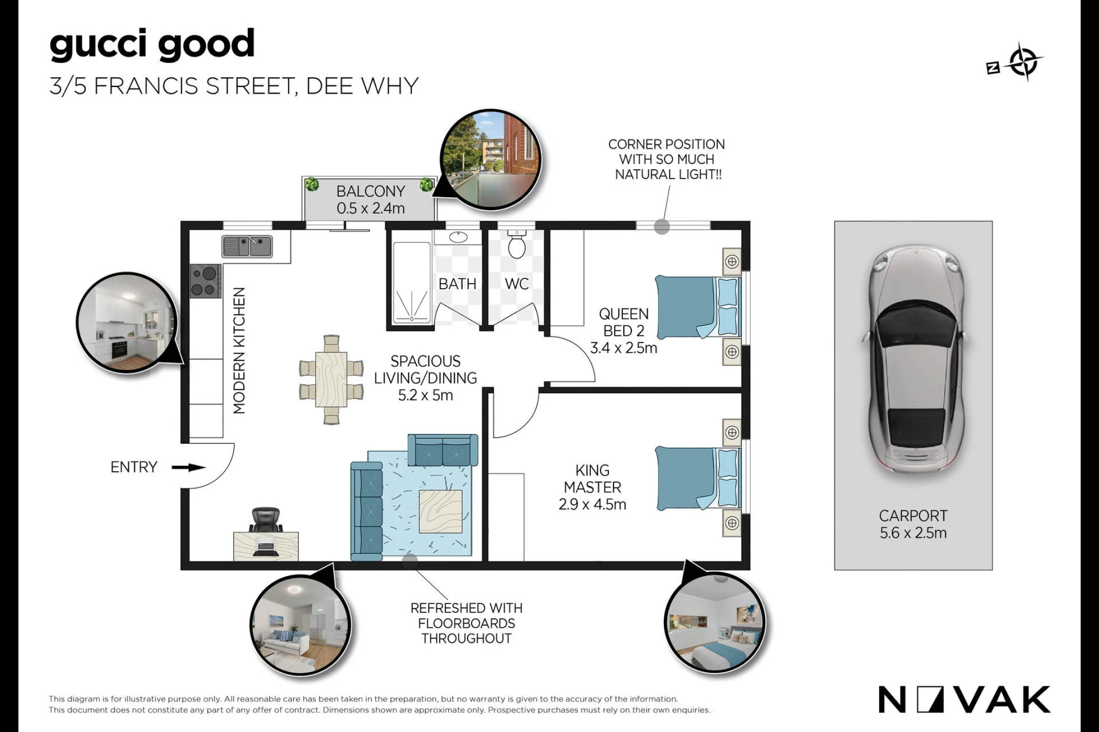 3 / 5 Francis Street, Dee Why NSW 2099, Dee Why - Thumbnail 3