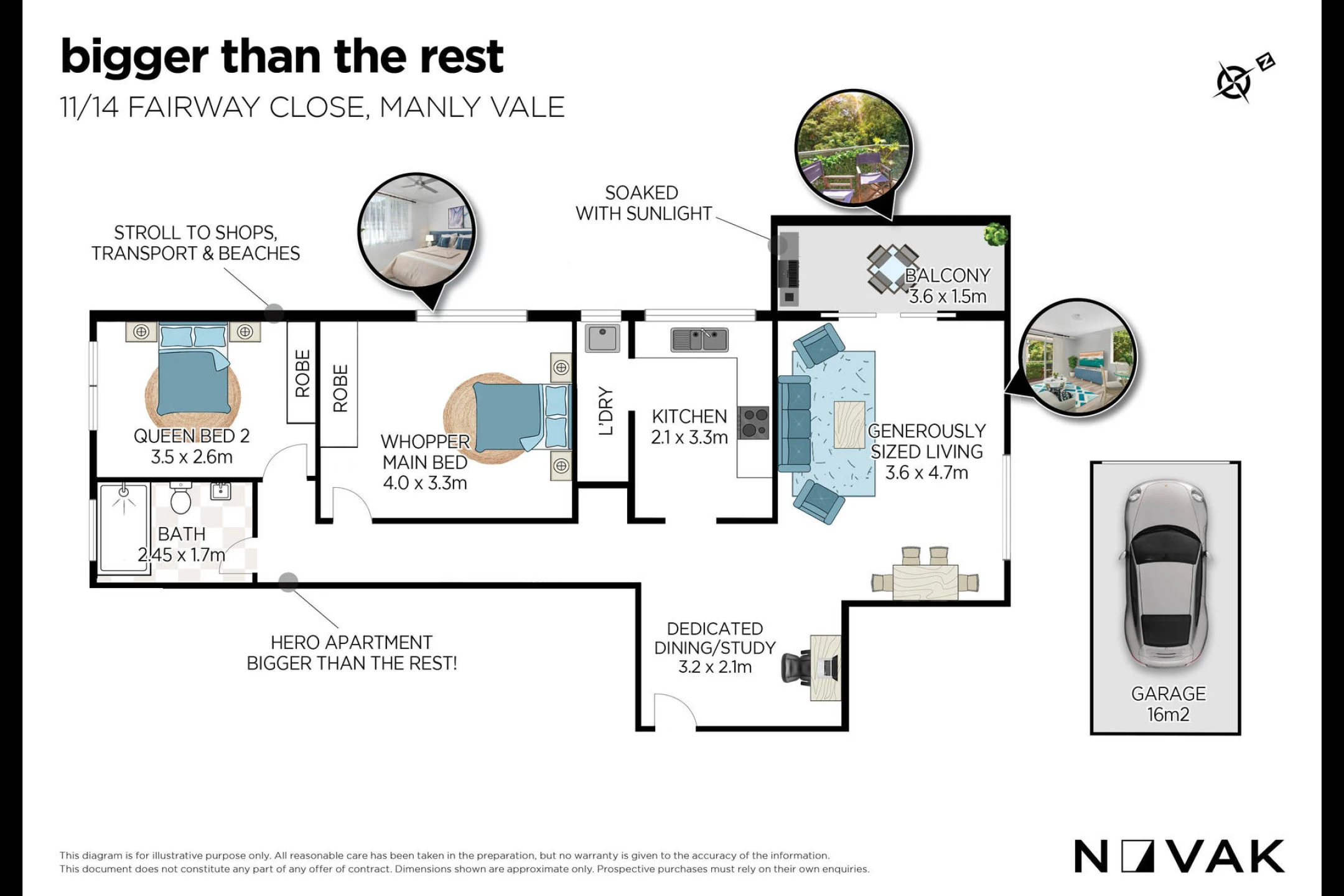 11 / 14 Fairway Close, Manly Vale NSW 2093, Manly Vale - Thumbnail 3