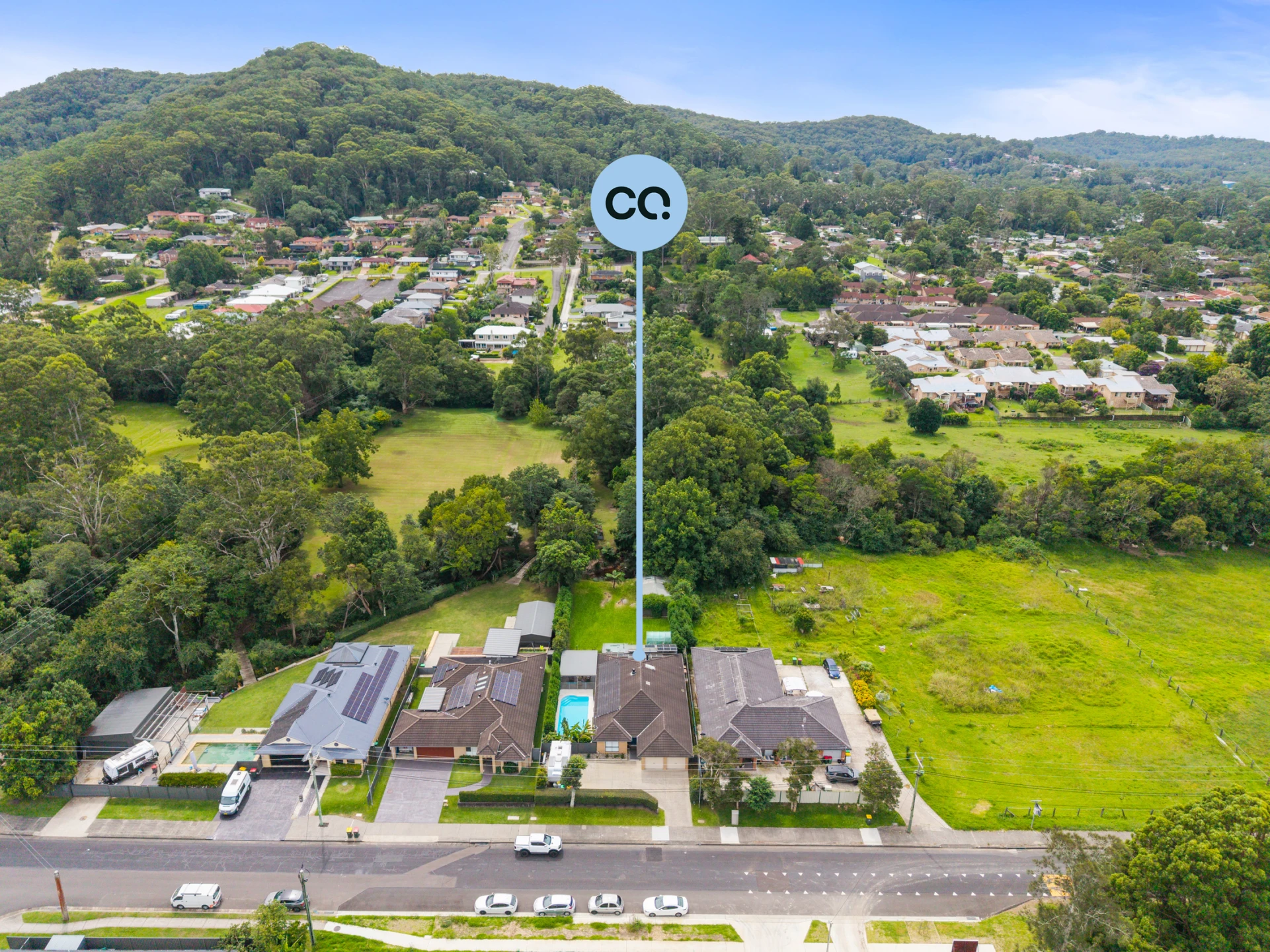 Property enquiry form background image