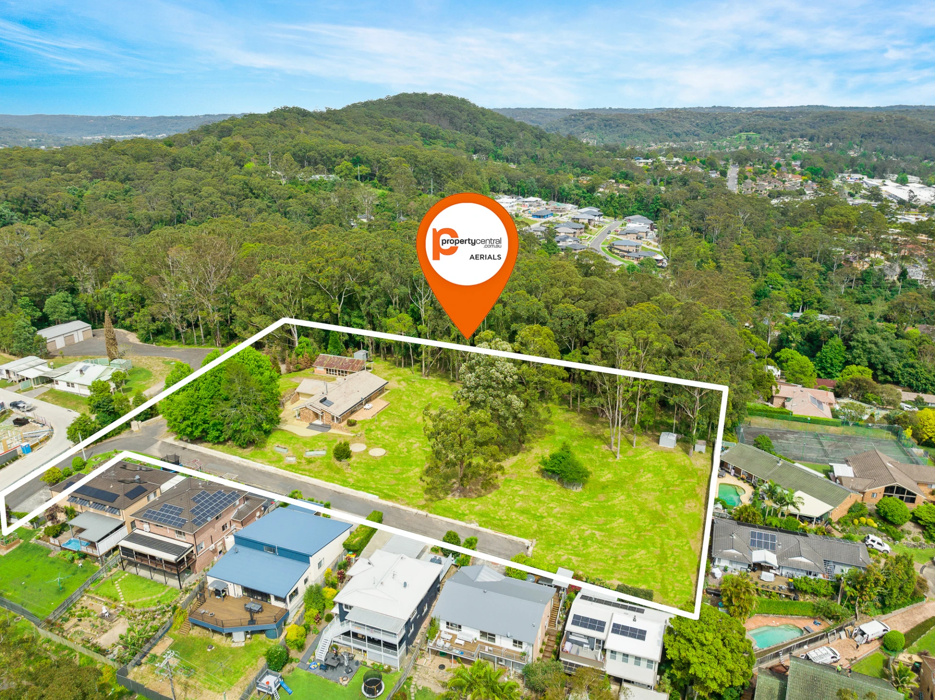 Property enquiry form background image