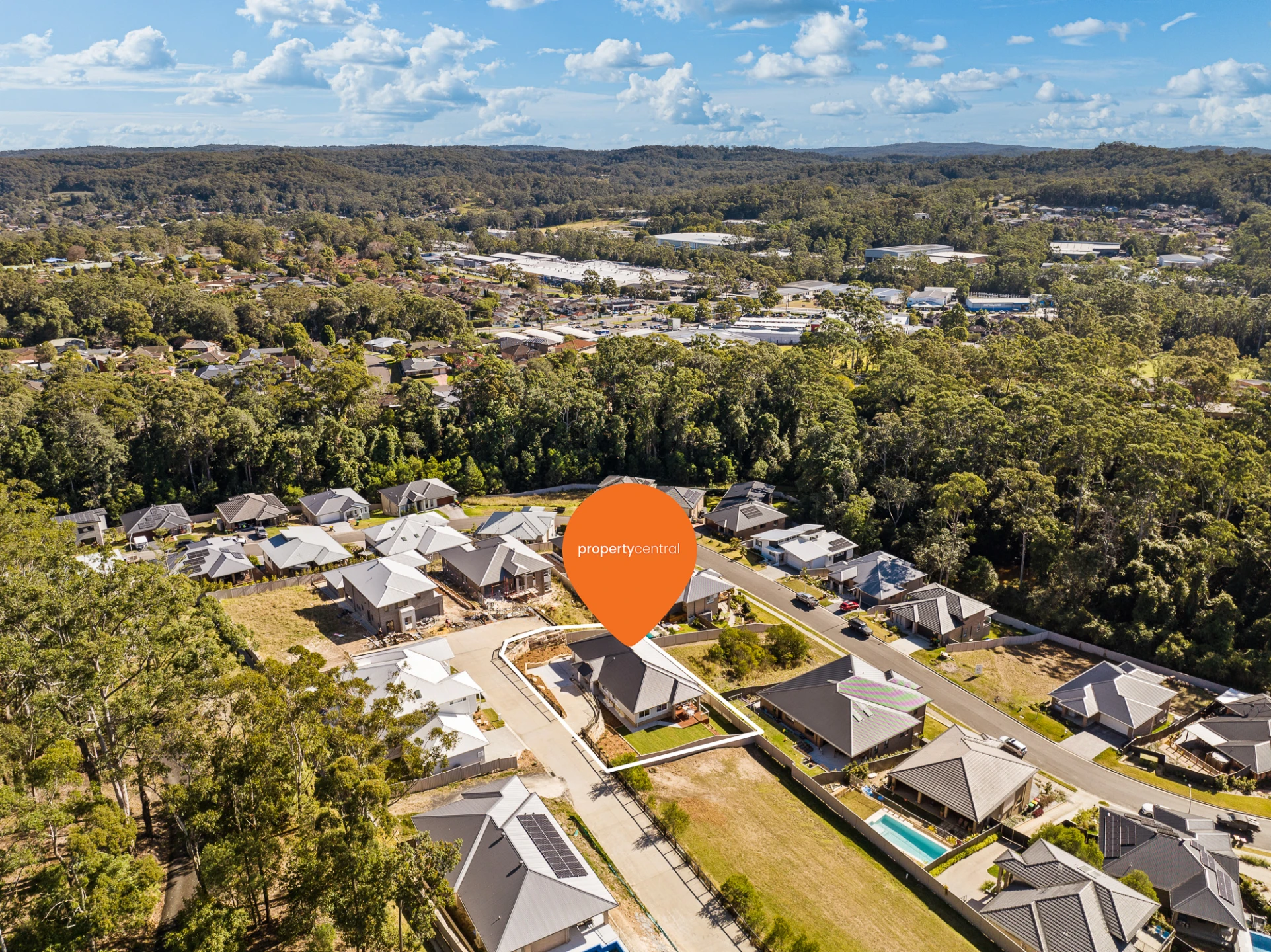 Property enquiry form background image