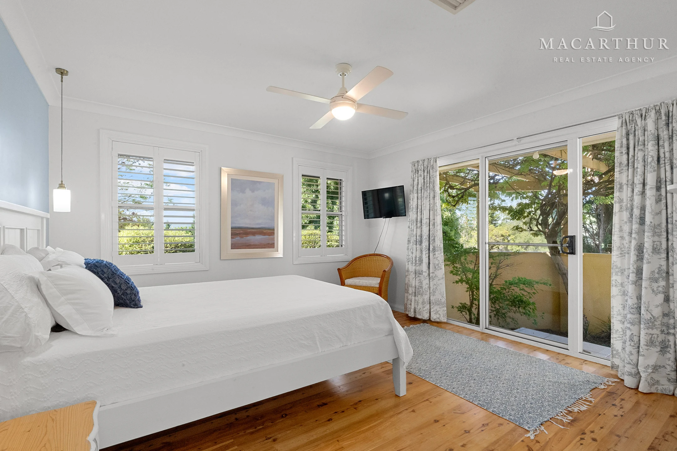 Master bedroom at 2 Casuarina Place