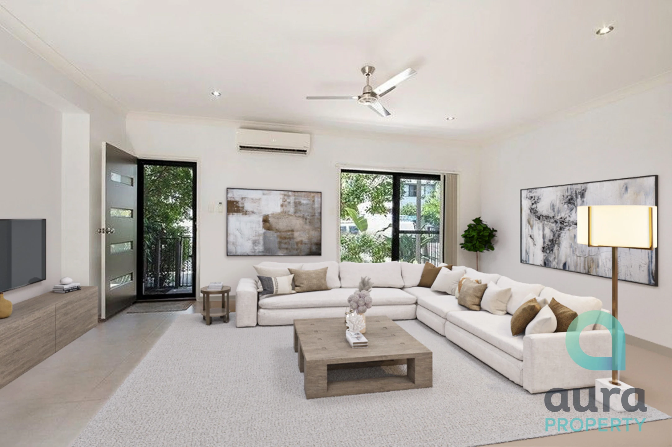 Property enquiry form background image