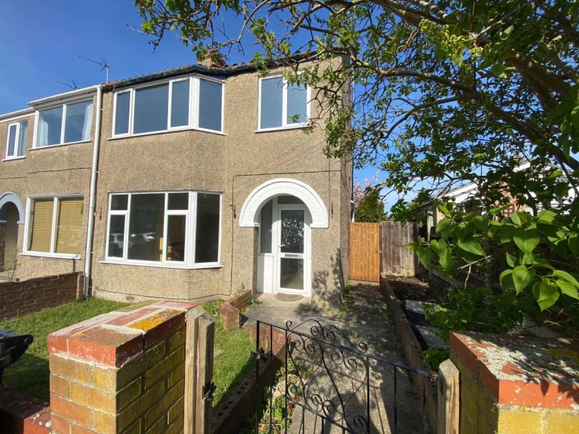 Property enquiry form background image