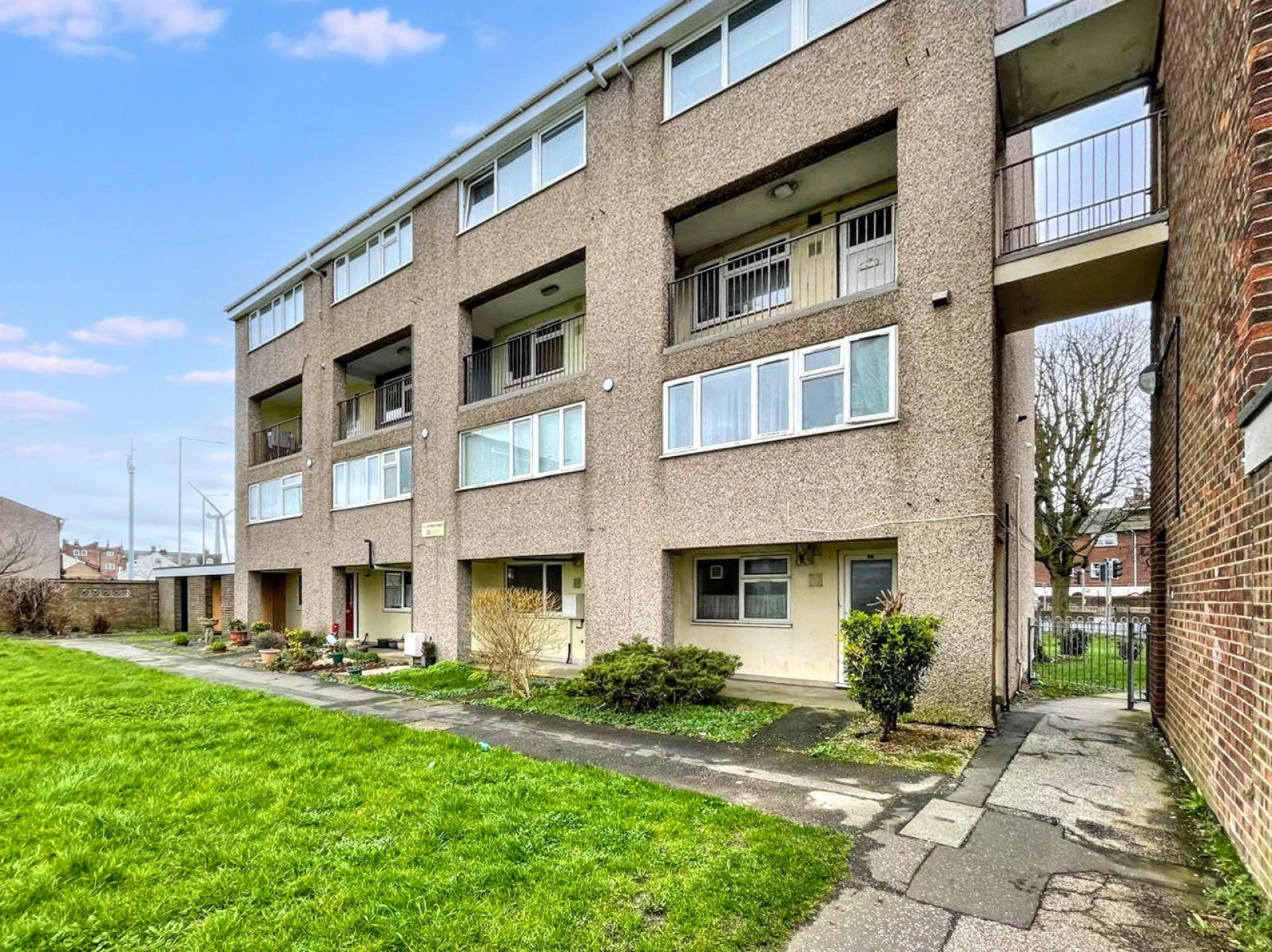 Property enquiry form background image