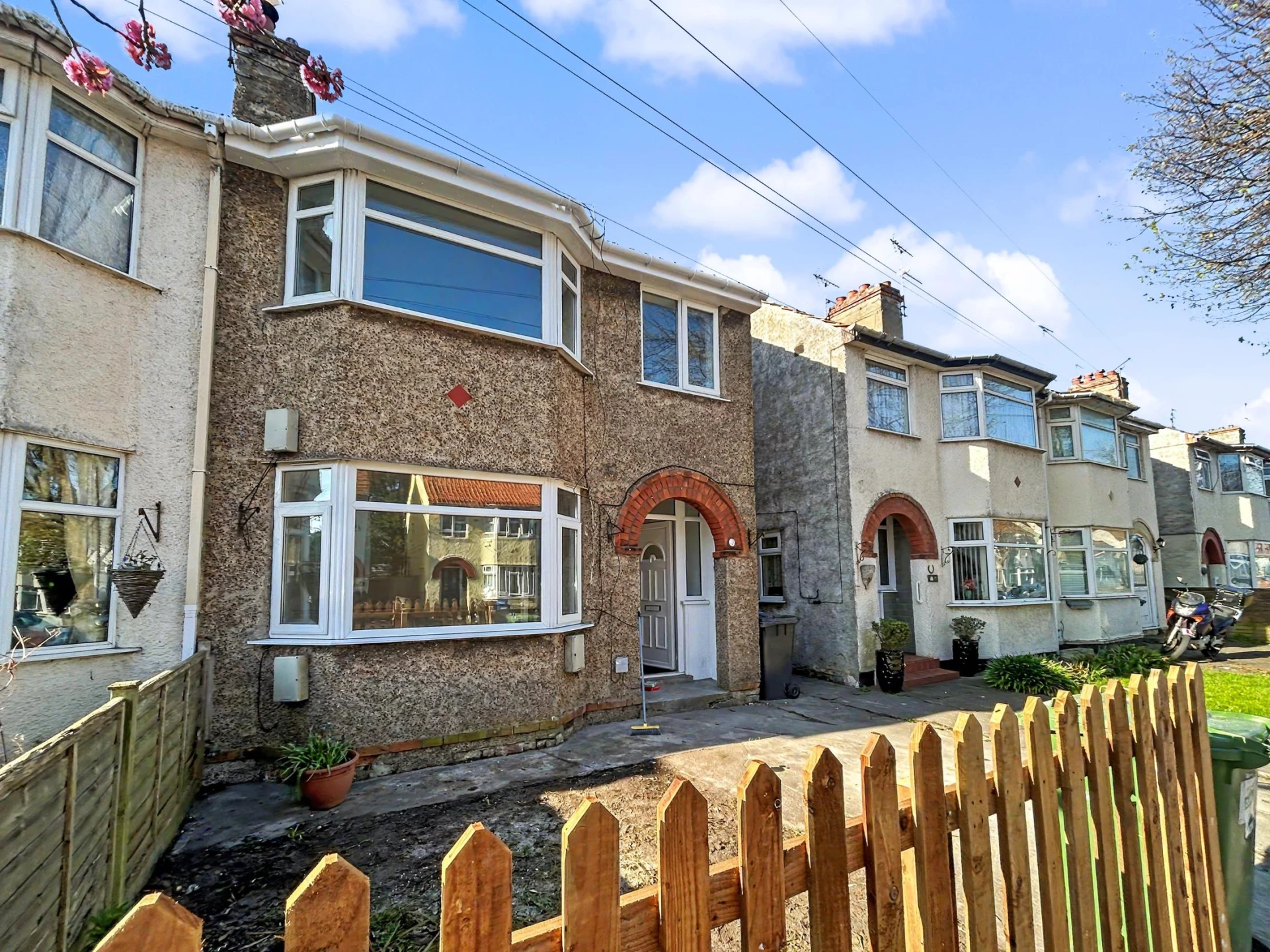 Property enquiry form background image