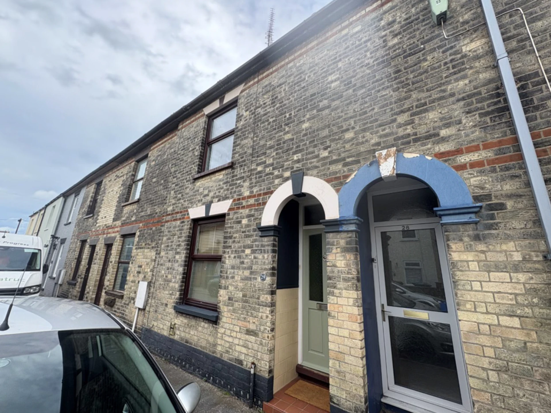 Property enquiry form background image