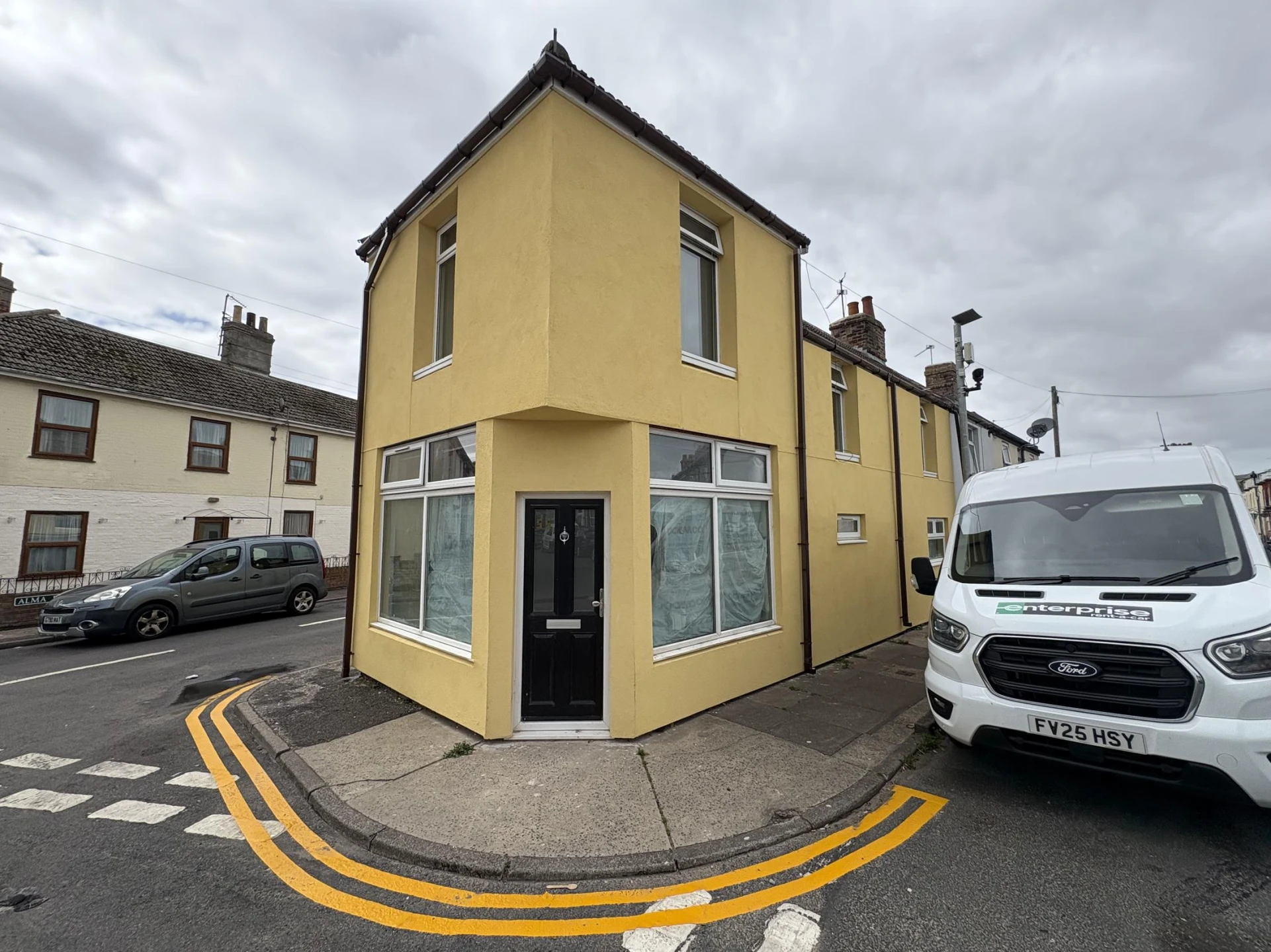 Property enquiry form background image